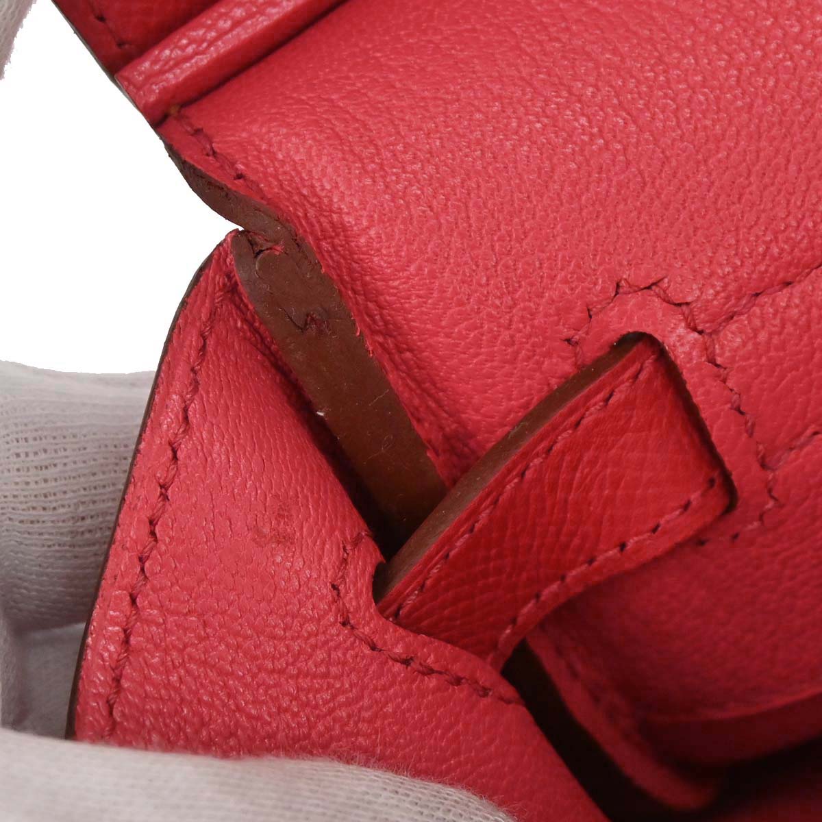 Hermes Rouge Casaque Epsom Birkin 40 Handbag