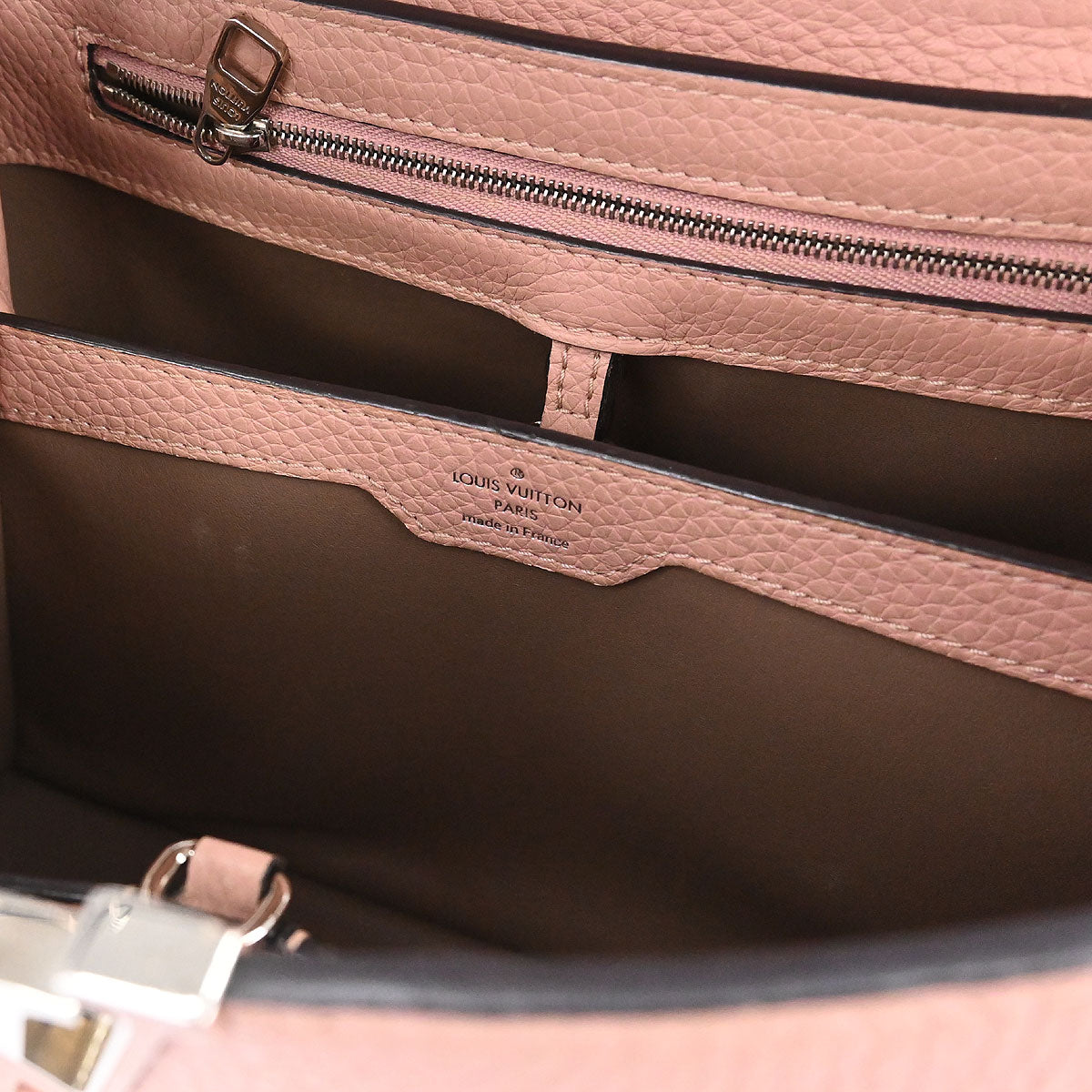 Louis Vuitton * Pink Python Capucines MM Handbag N92801