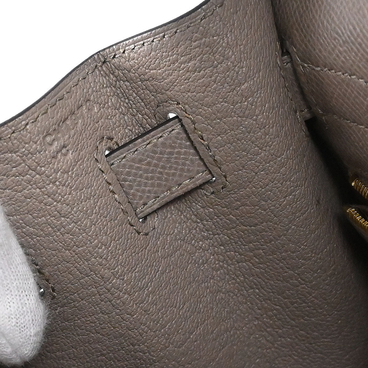Hermes Gris Asphalte Epsom Kelly 32 Sellier 2way Shoulder Handbag