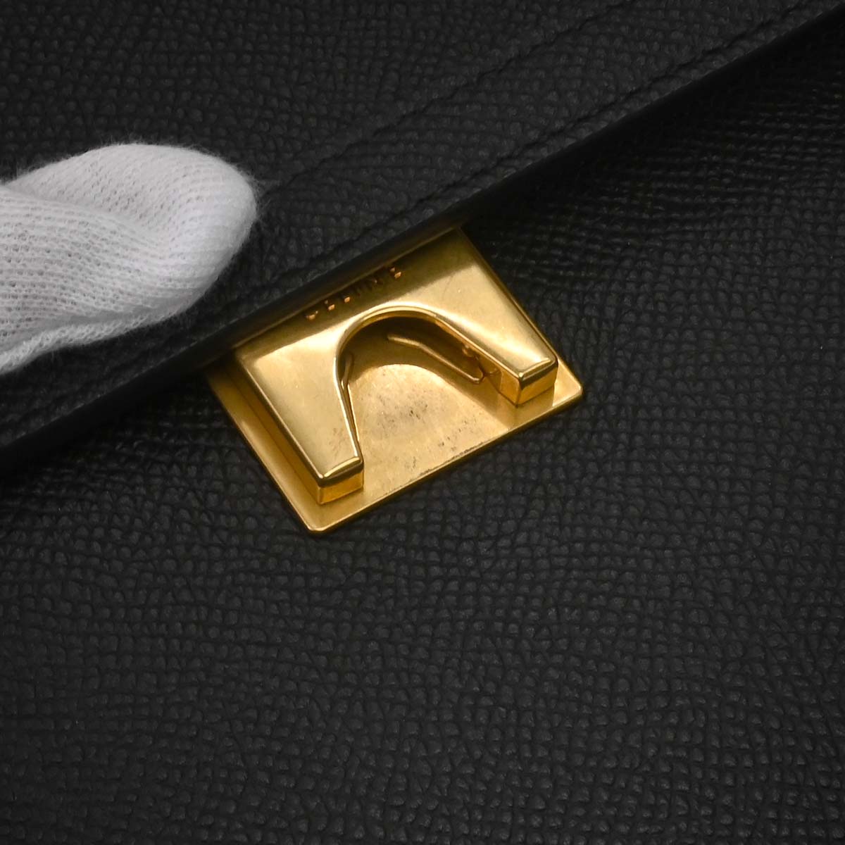 Celine Black Belt Bag Mini 2way Shoulder Handbag