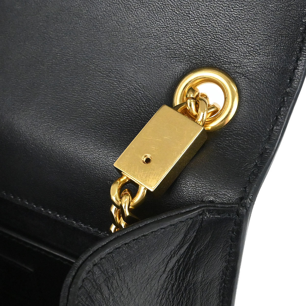 Saint Laurent Black Leather Kate Shoulder Bag