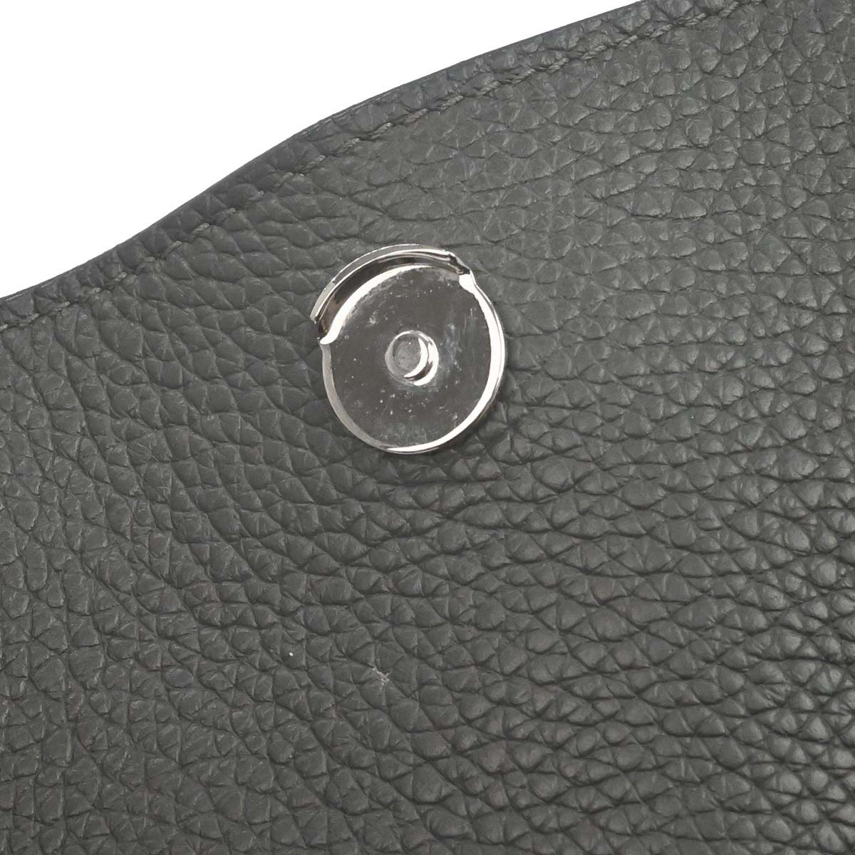 Saint Laurent Gray Leather Sunset Shoulder Bag