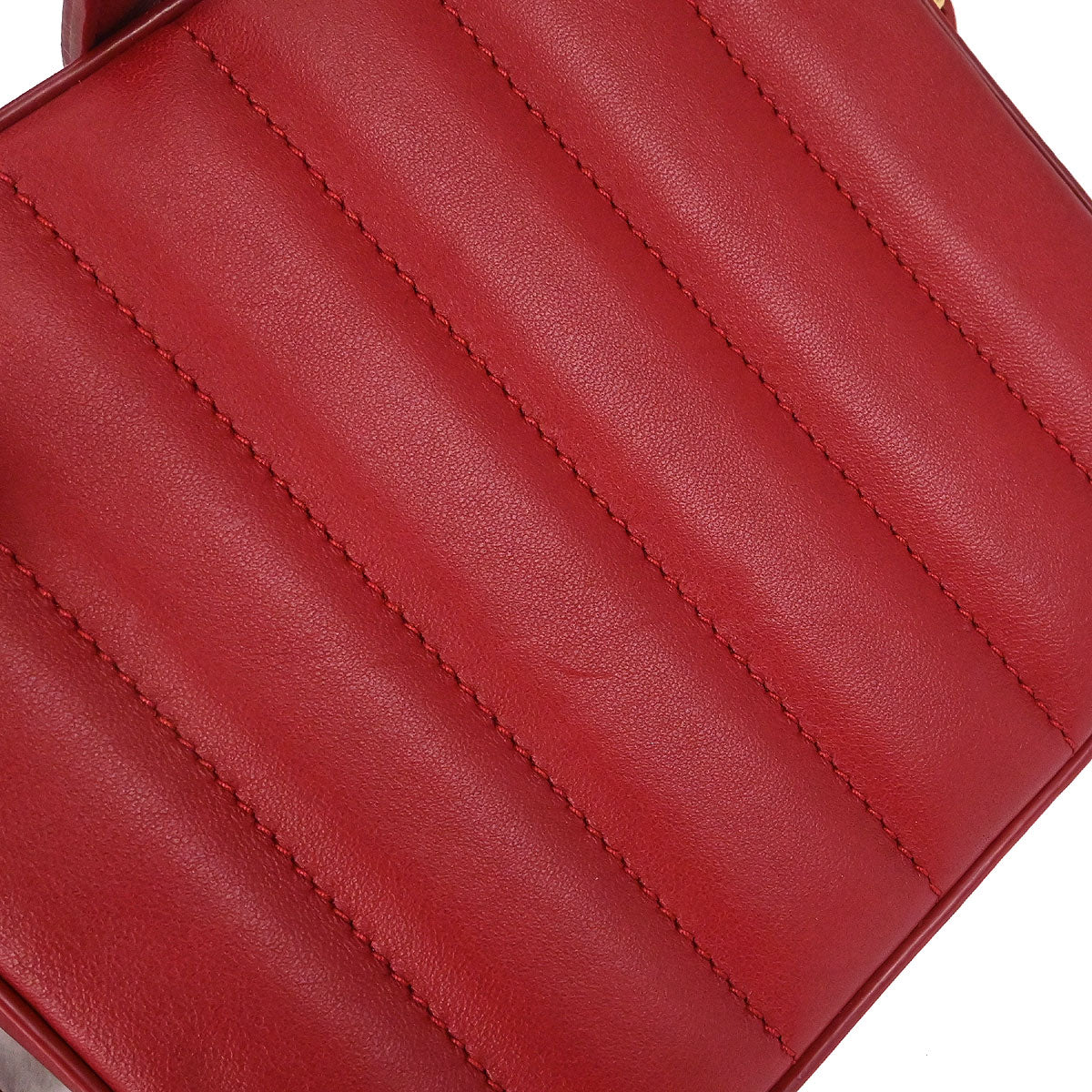 Saint Laurent Red Vicky Camera Bag Shoulder Bag