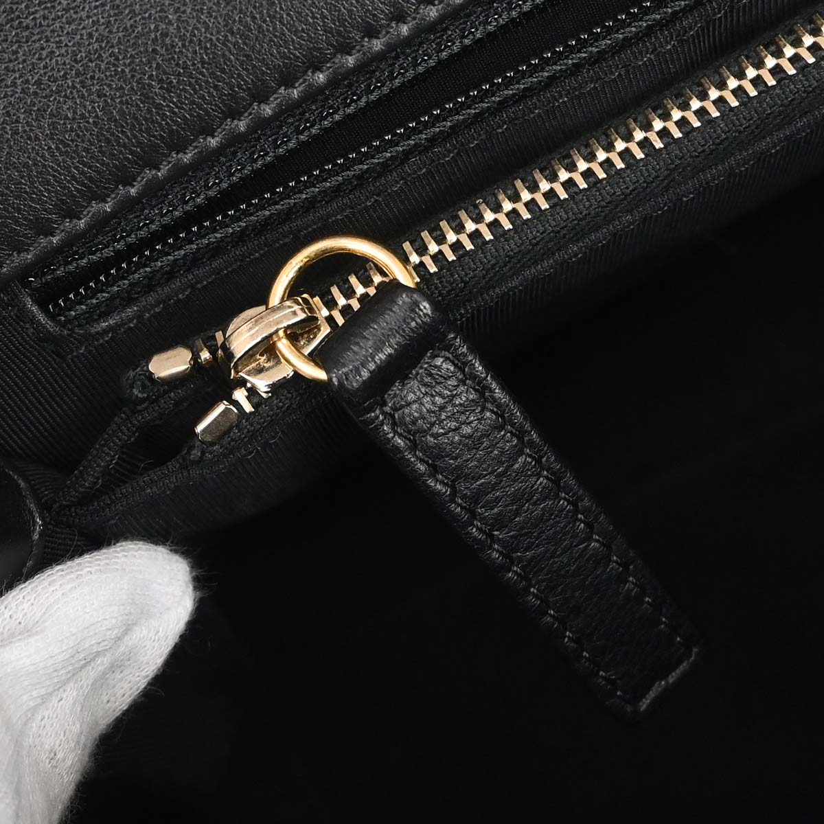 Chanel 2017 Black Shearling Coco Handle 2way Shoulder Handbag