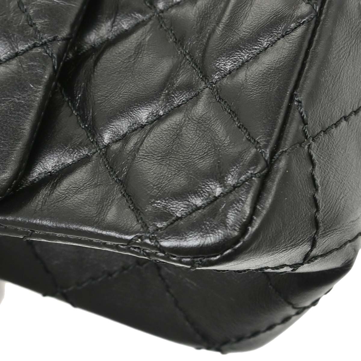 Chanel 2019 Black Calfskin Mademoiselle Lock Shoulder Bag