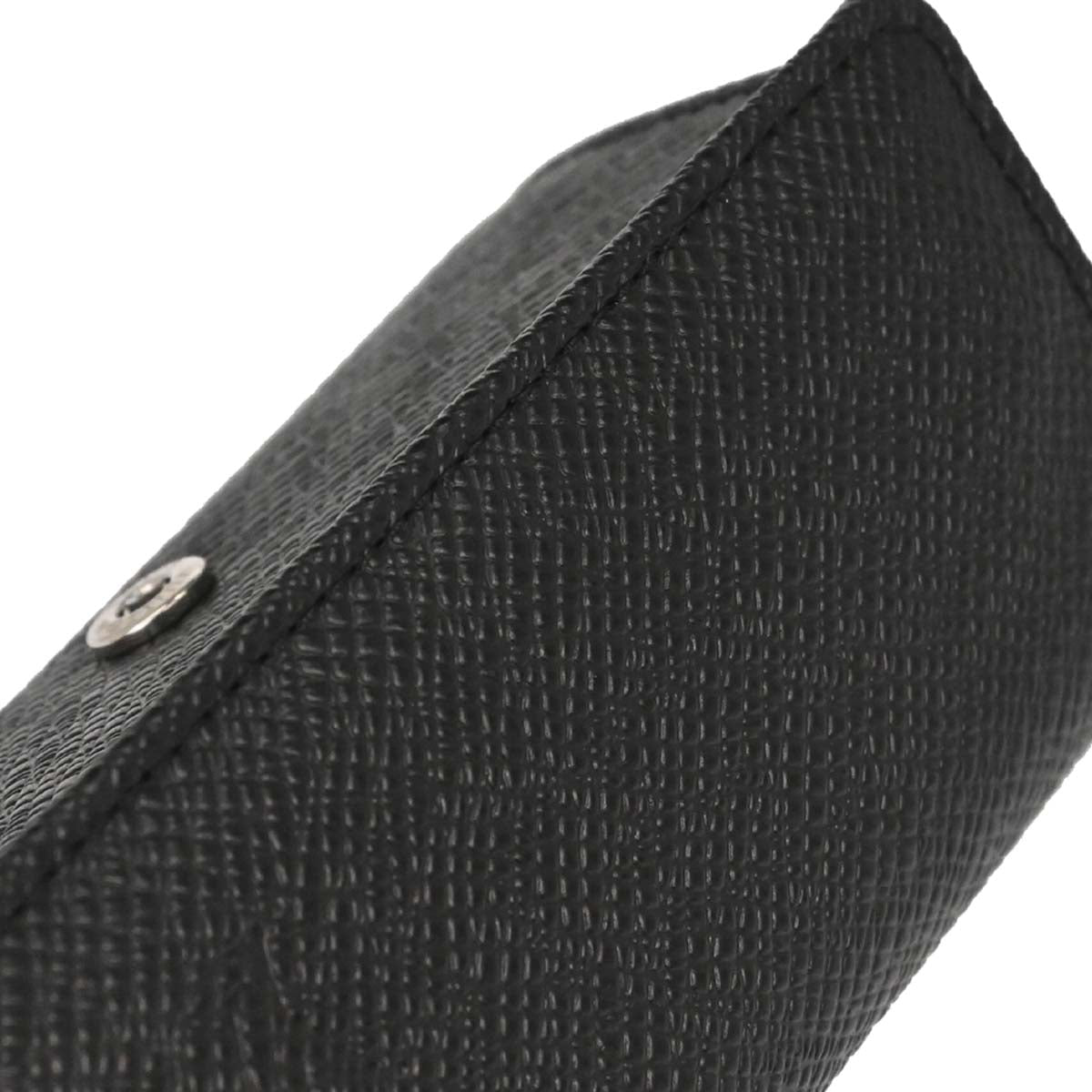 Louis Vuitton 2010 Black Taiga Multicles 4 Key Case M30522 Small Good