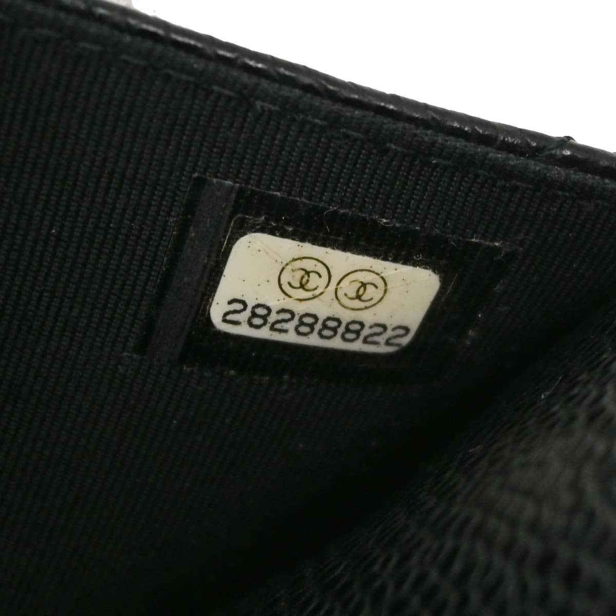 Chanel 2019 Black Caviar Skin Classic WOC Wallet on Chain Bag