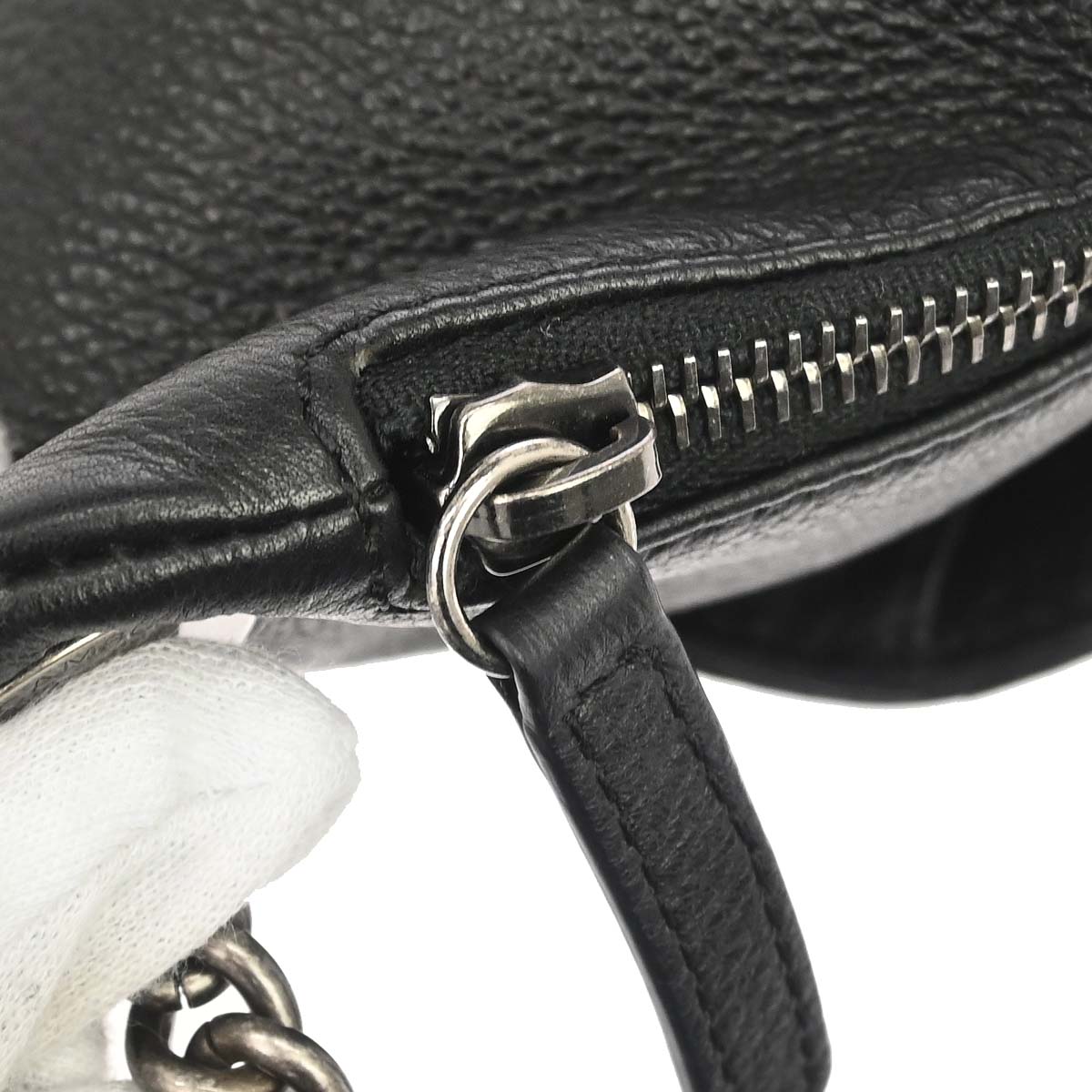 Chanel 2016-2017 Black Calfskin Waist Bum Bag