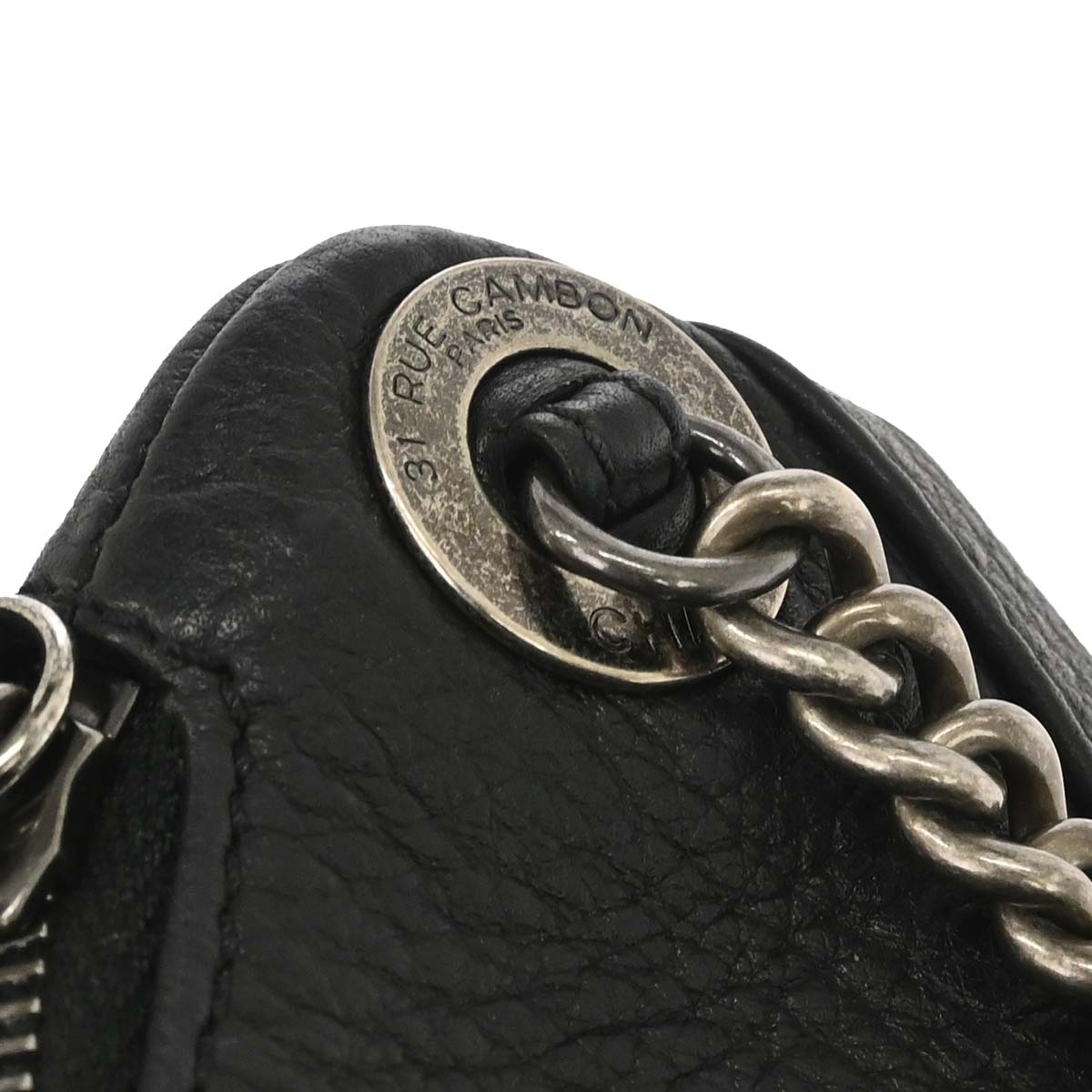 Chanel 2016-2017 Black Calfskin Waist Bum Bag