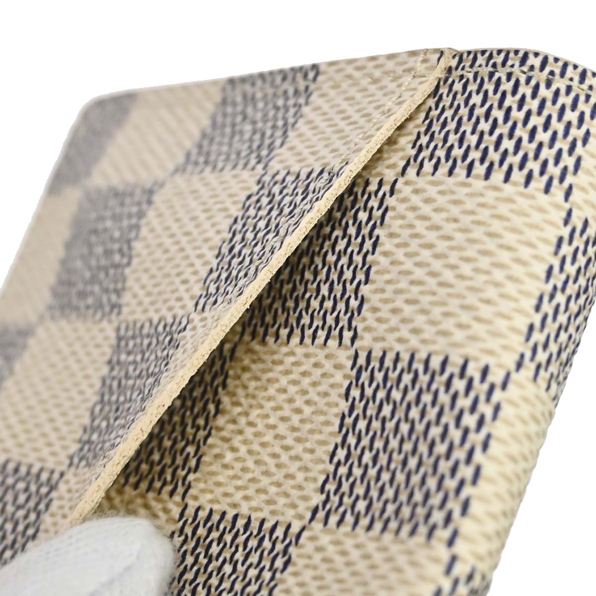 Louis Vuitton 2014 Damier Azur Organizer De Poche Cardholder N63144