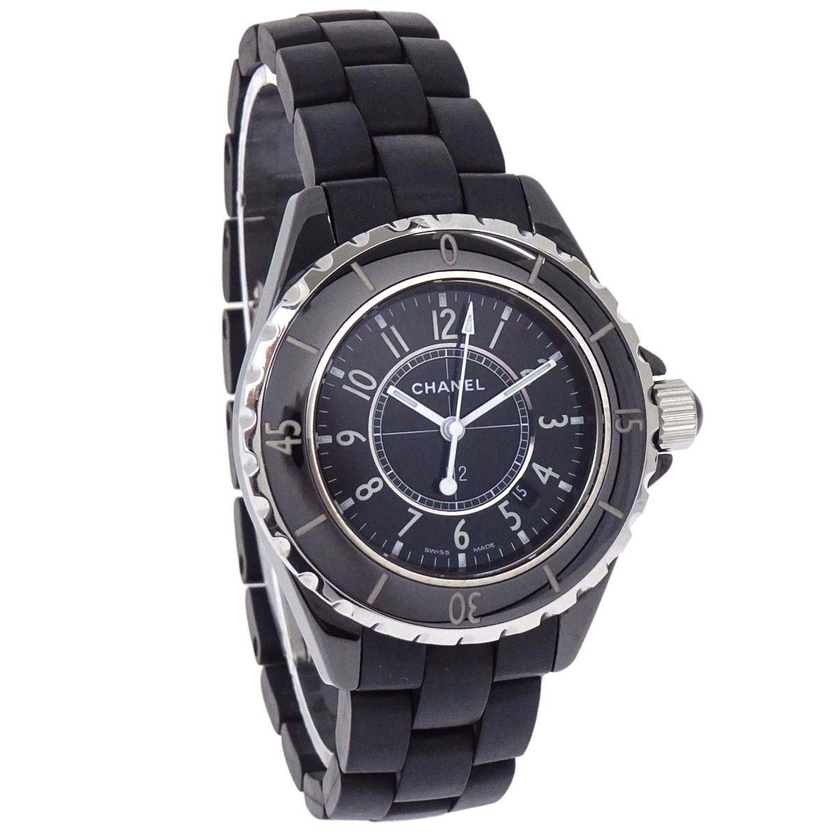 Chanel J12 33mm Ref.H0681 Quartz Watch Ceramic Black