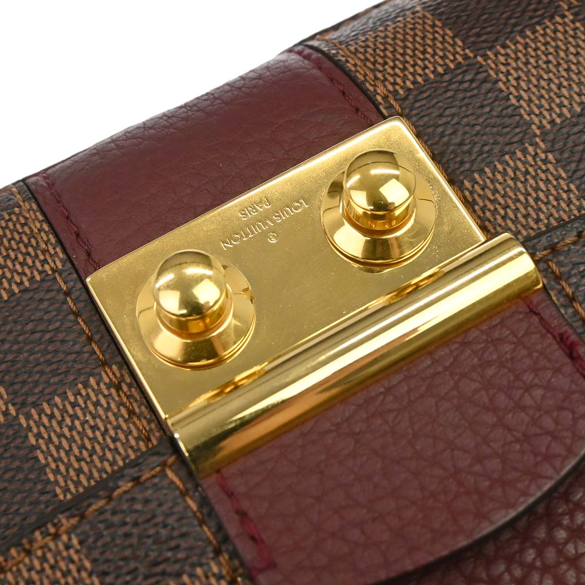 Louis Vuitton 2017 Damier Wight Chain Shoulder Bag N64420