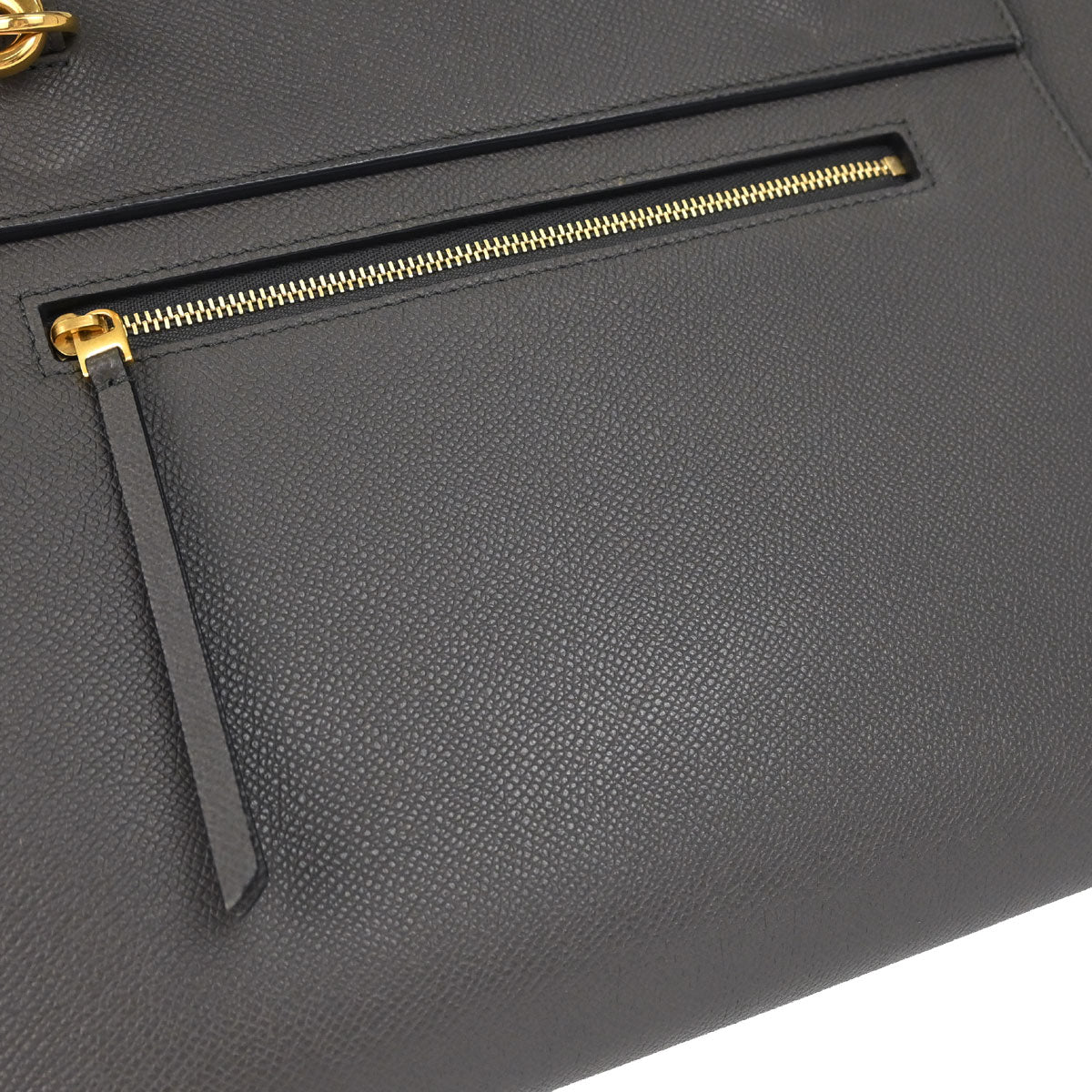 Celine Gray Belt Bag Mini 2way Shoulder Handbag
