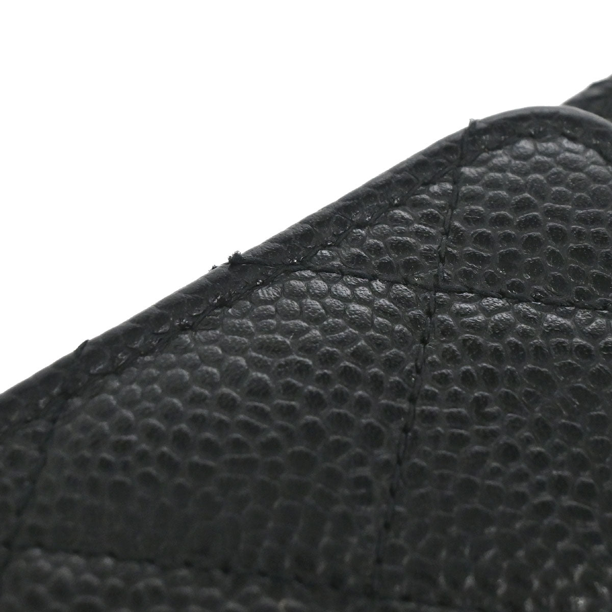 Chanel 2019 Black Caviar Skin Classic WOC Wallet on Chain Bag