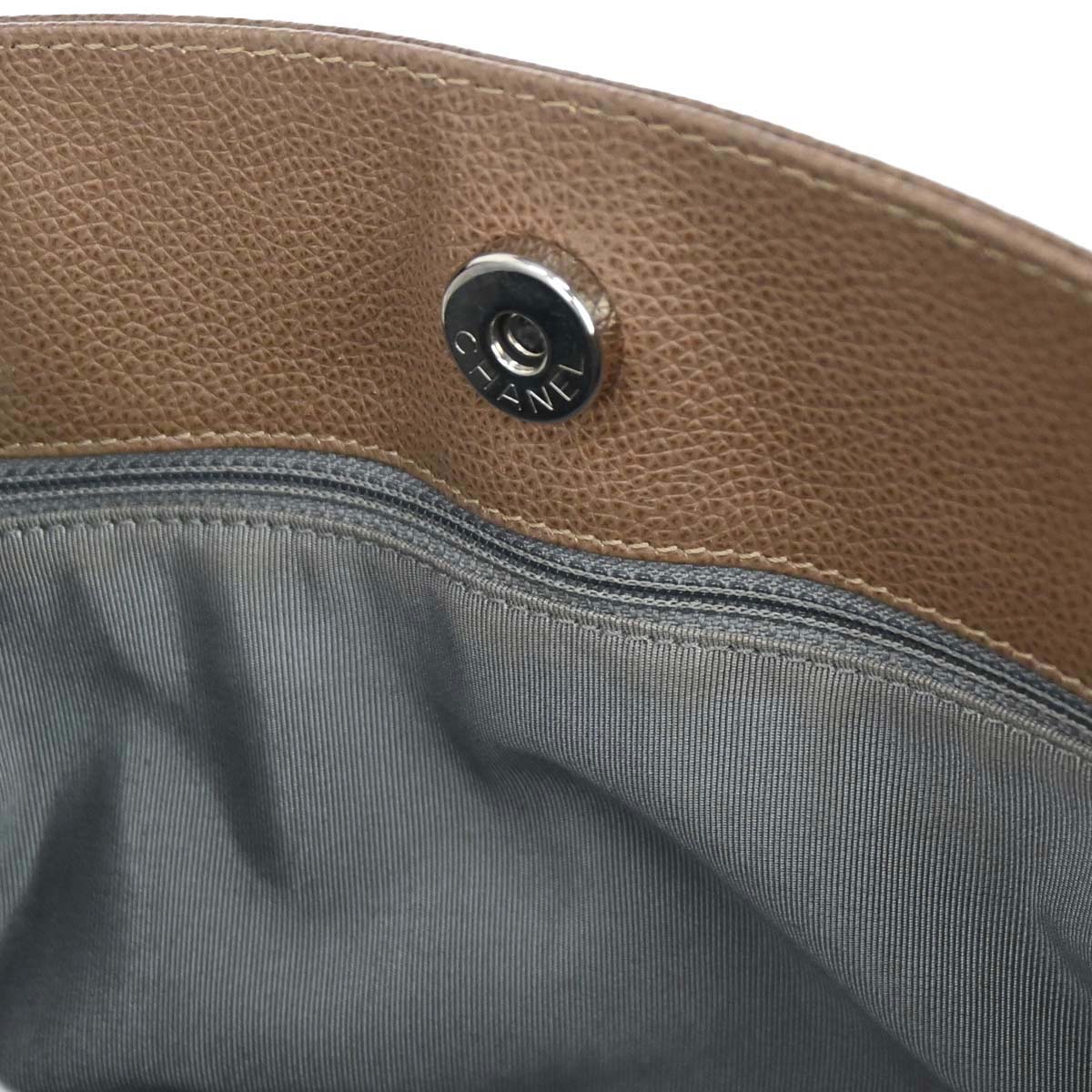 Chanel 2012-2013 Brown Calfskin Executive Cerf Tote Bag