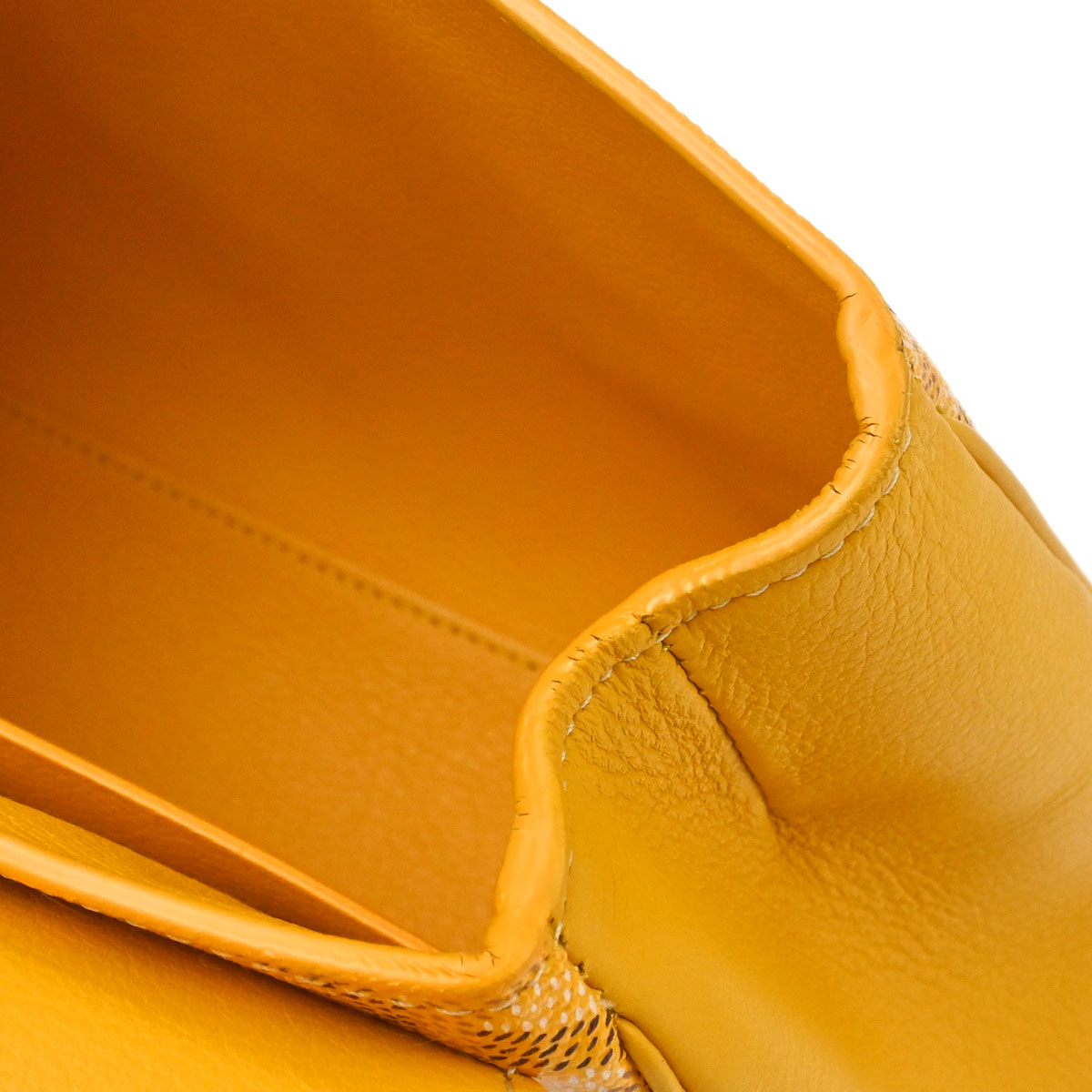Goyard Yellow Saigon Souple Mini 2way Shoulder Handbag