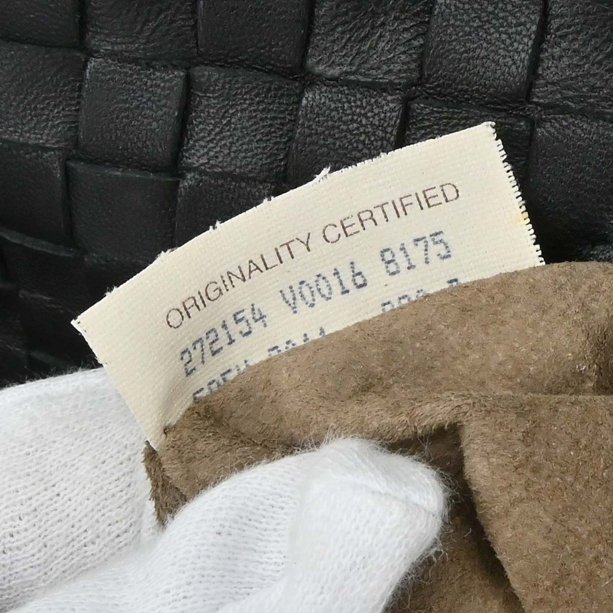 Bottega Veneta Black Lambskin Intrecciato Cesta Tote