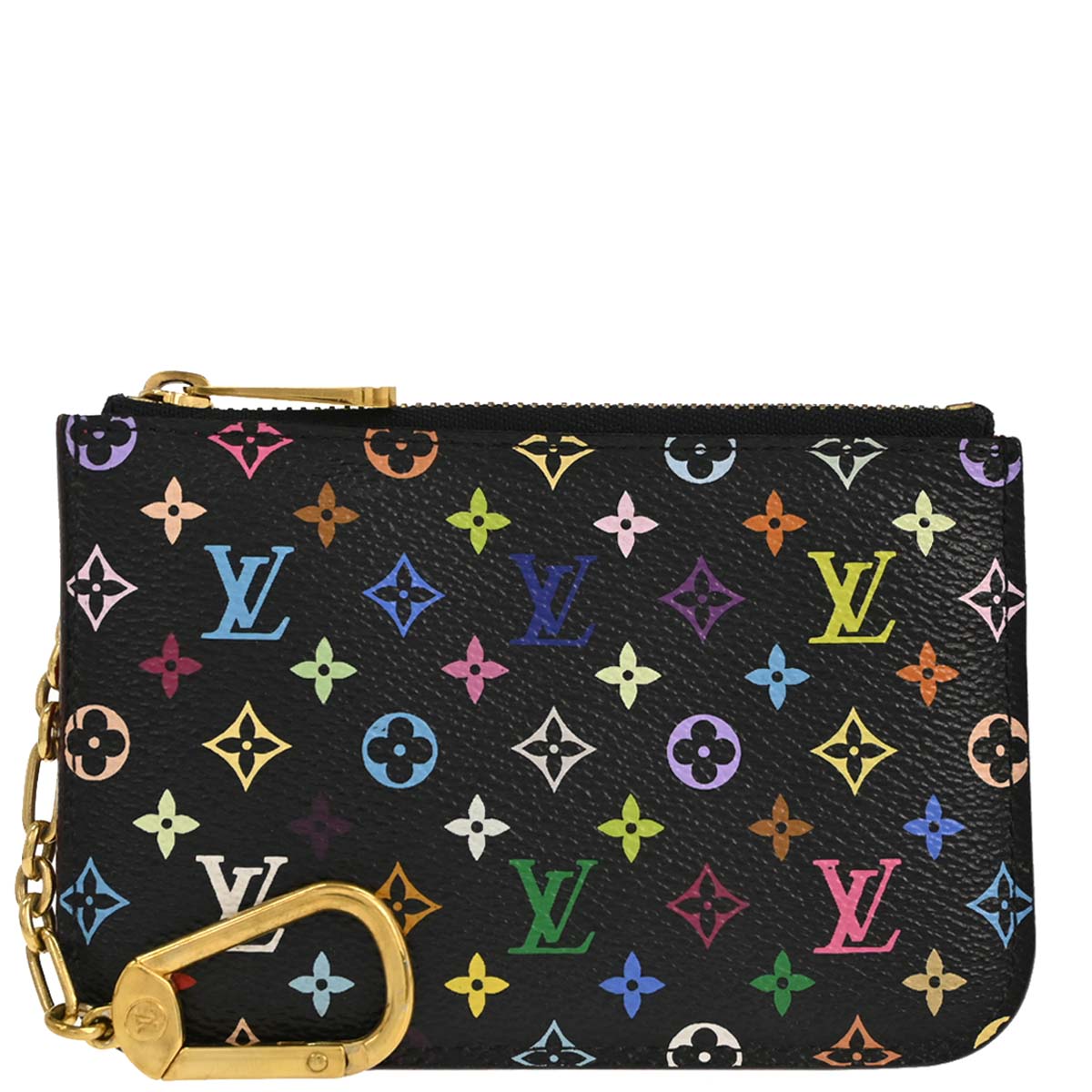 Louis Vuitton 2014 Multicolor Pochette Cles NM Coin Wallet M93735