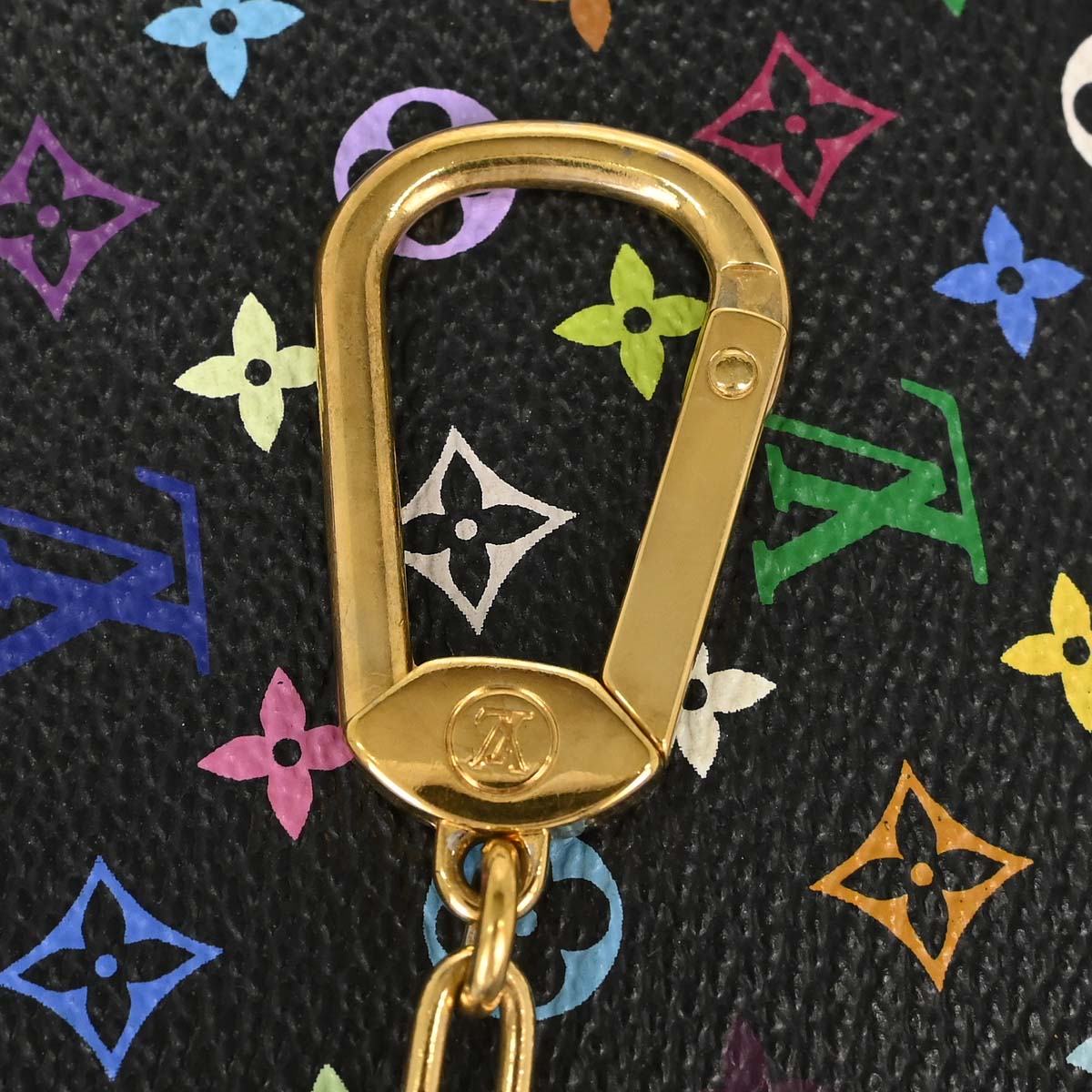 Louis Vuitton 2014 Multicolor Pochette Cles NM Coin Wallet M93735