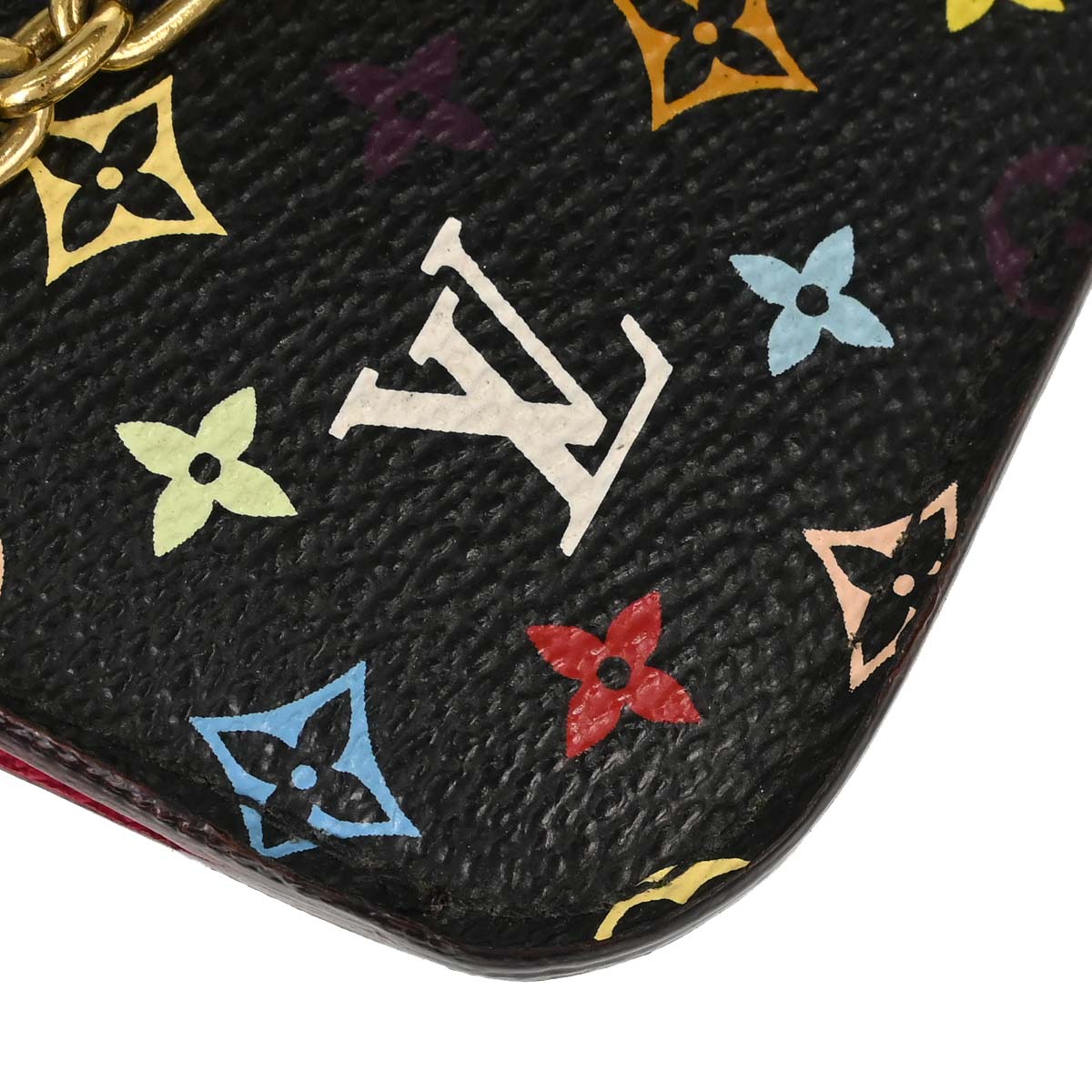 Louis Vuitton 2014 Multicolor Pochette Cles NM Coin Wallet M93735