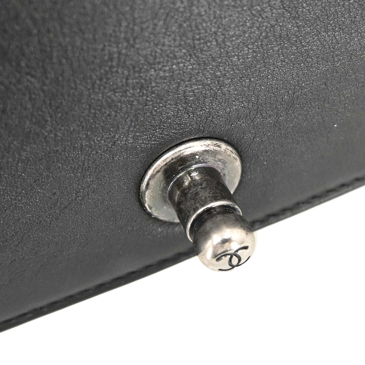 Boy Chanel 2014 Black Lambskin Large Shoulder Bag
