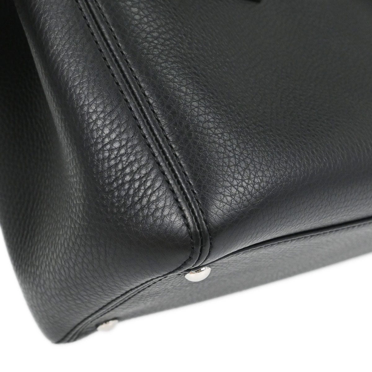 Chanel Black Deerskin Executive Cerf Tote Bag