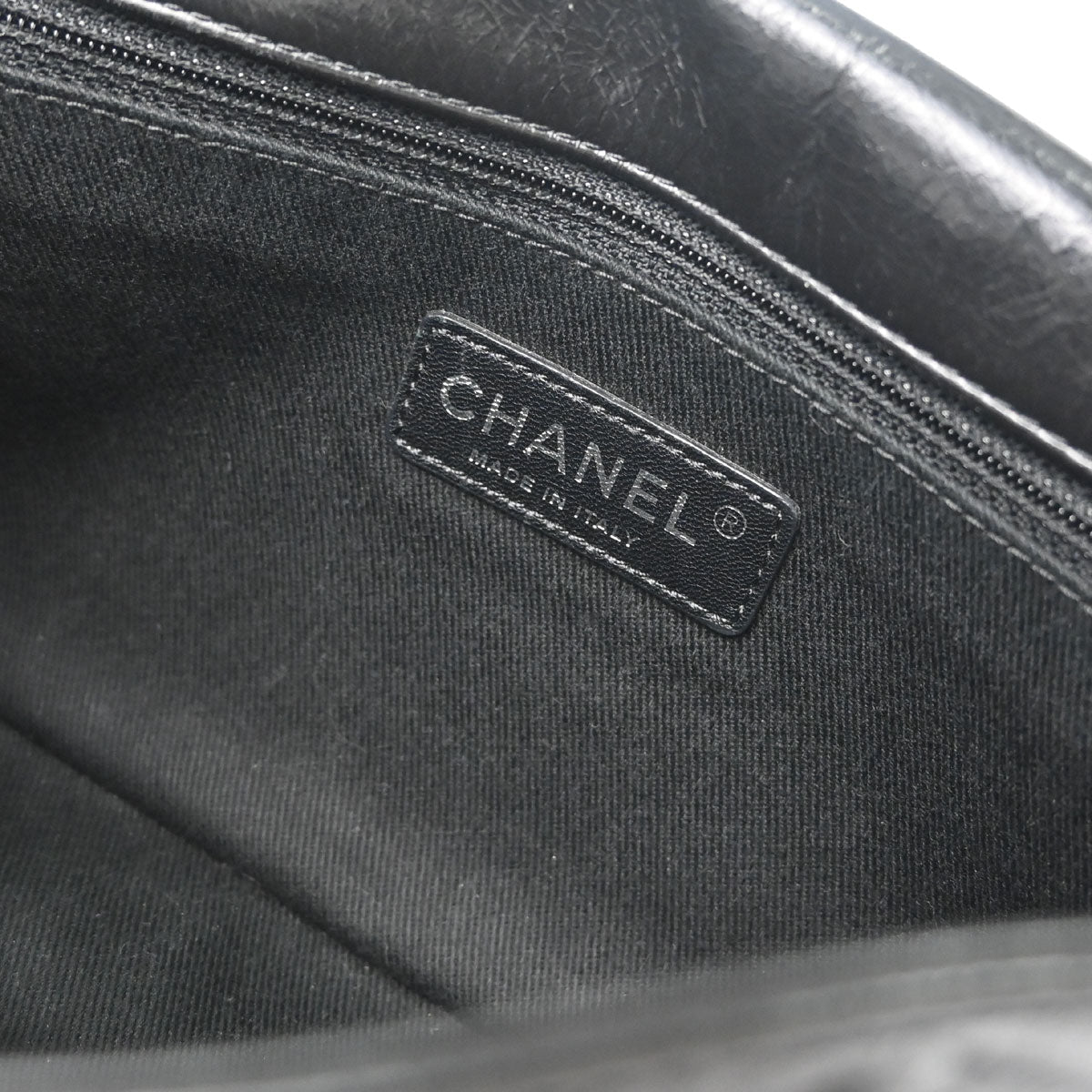 Chanel Black Calfskin Precious Symbols Shoulder Bag