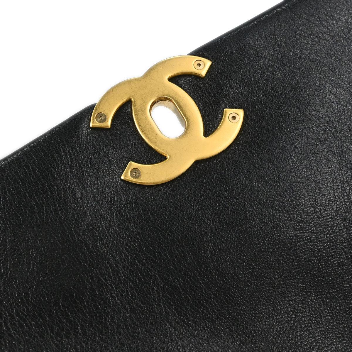 Chanel Black Lambskin Dix-neuf 19 Flap 2way Shoulder Handbag