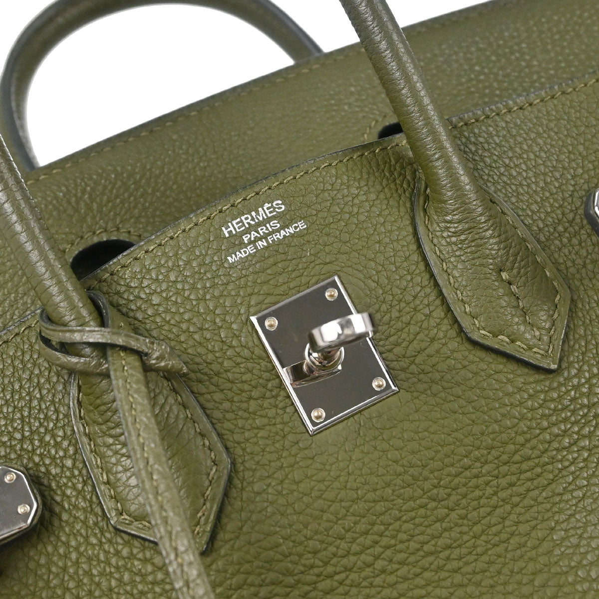Hermes Canopee Taurillon Clemence Birkin 25 Handbag