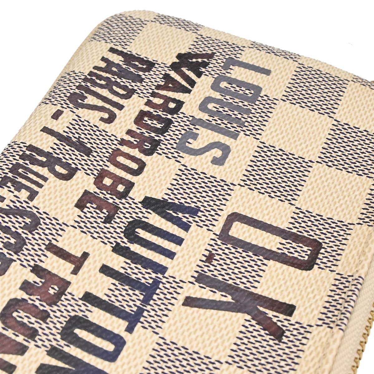 Louis Vuitton Damier Azur Pochette Milla MM Handbag N63090
