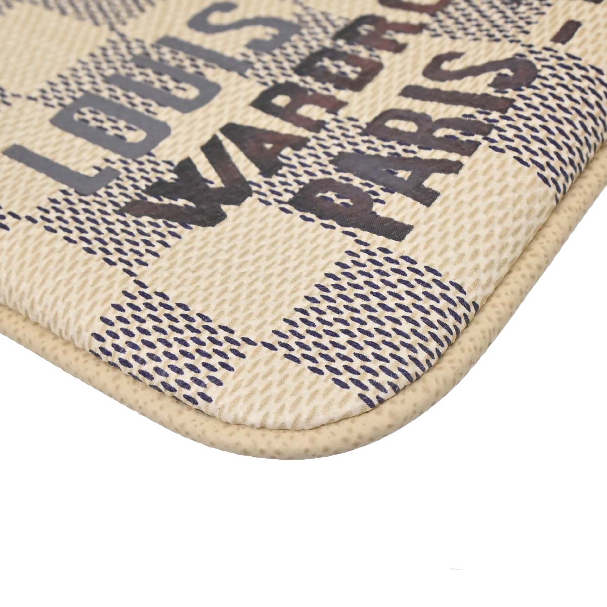 Louis Vuitton Damier Azur Pochette Milla MM Handbag N63090