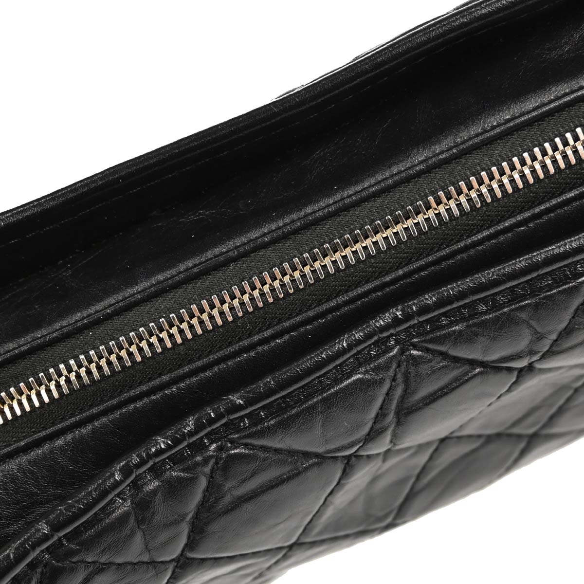 Chanel 2019 Black Calfskin Lambskin Medium Gabrielle Shoulder Bag