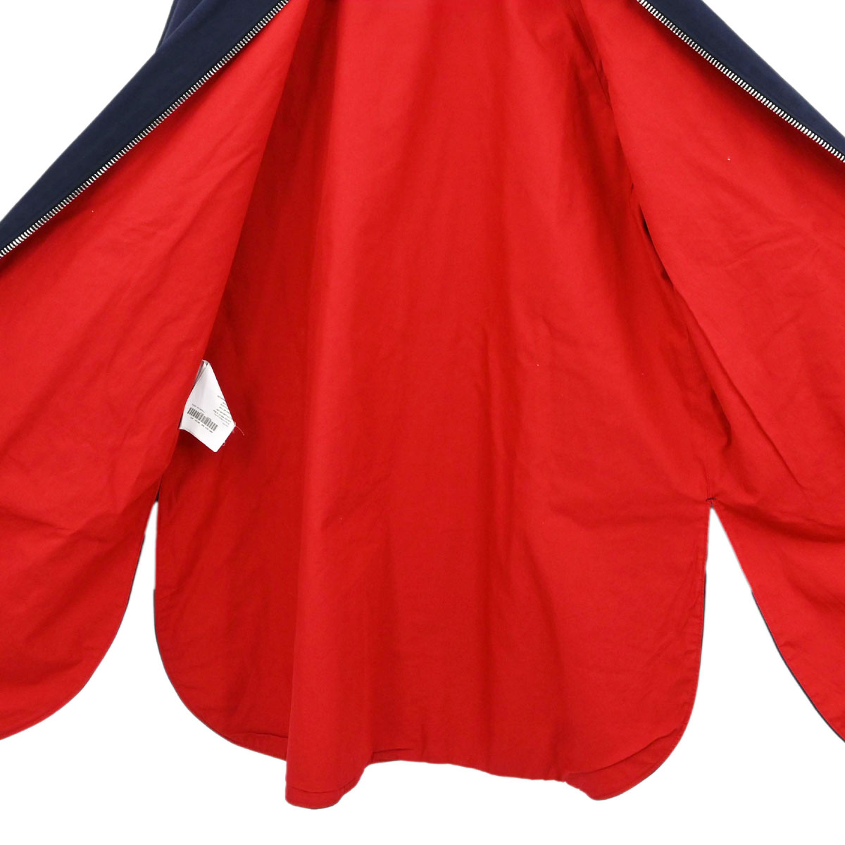 Miu Miu 2015 Zip Up Coat Navy Red #36