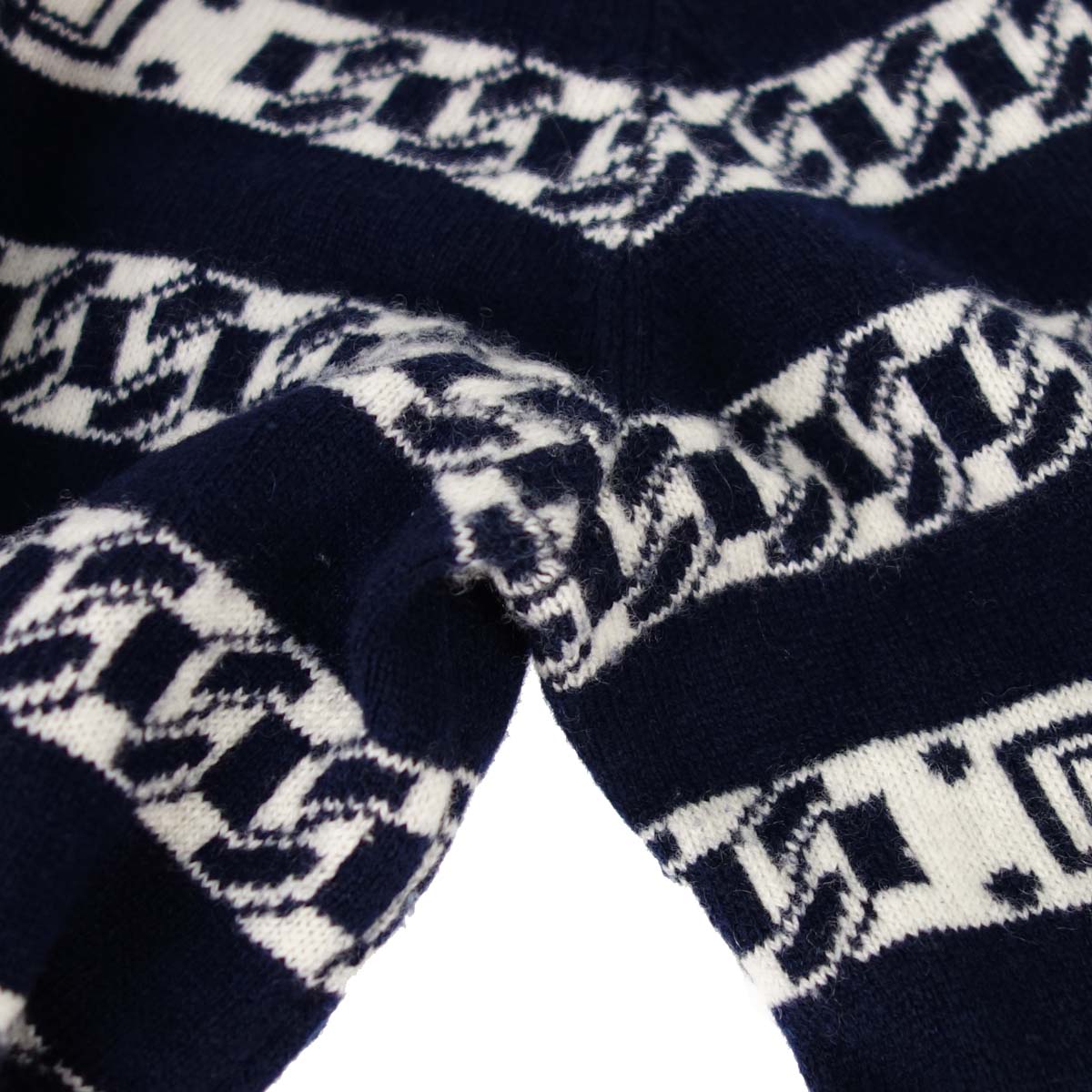 Chanel 2017 Cardigan Navy #38