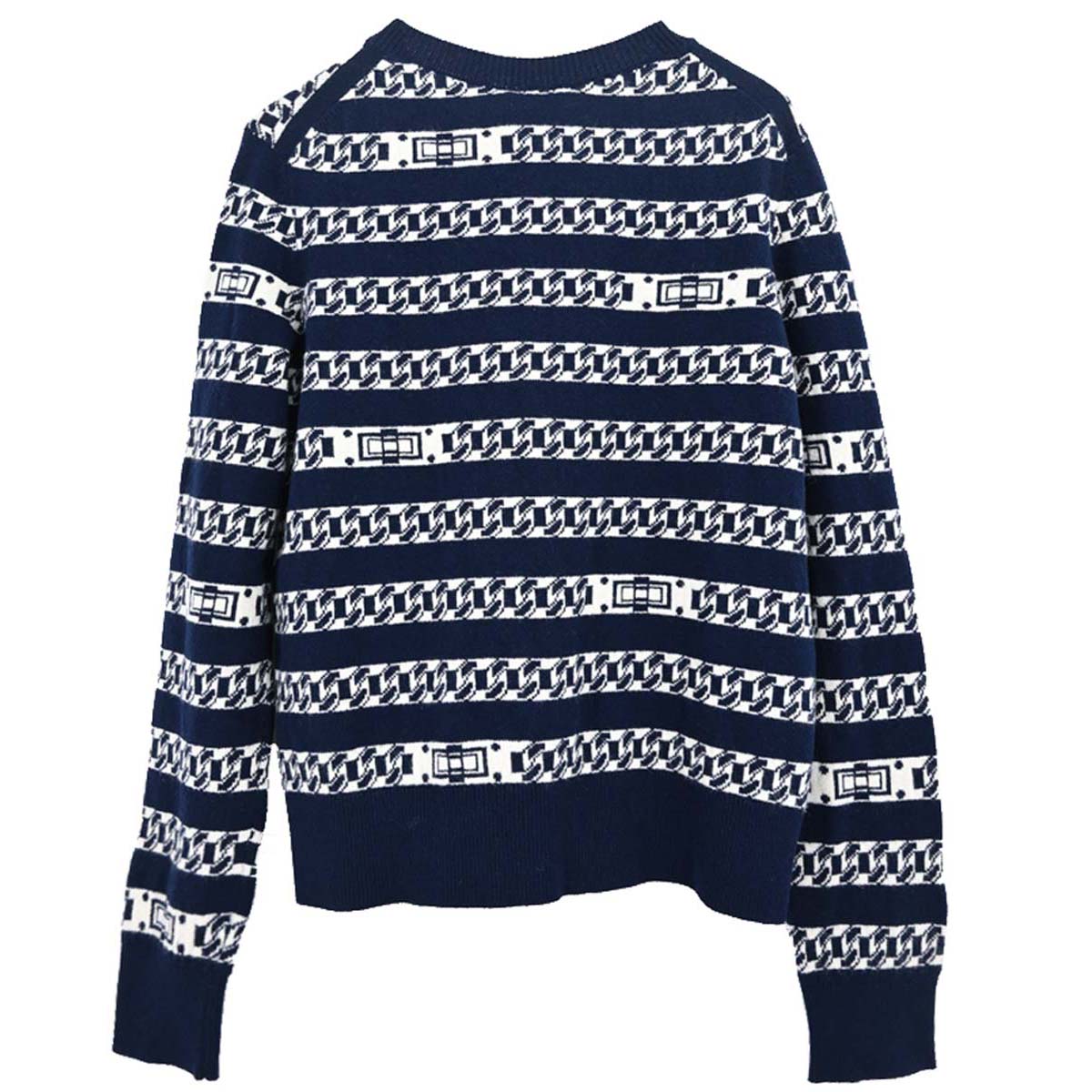 Chanel 2017 Cardigan Navy #38