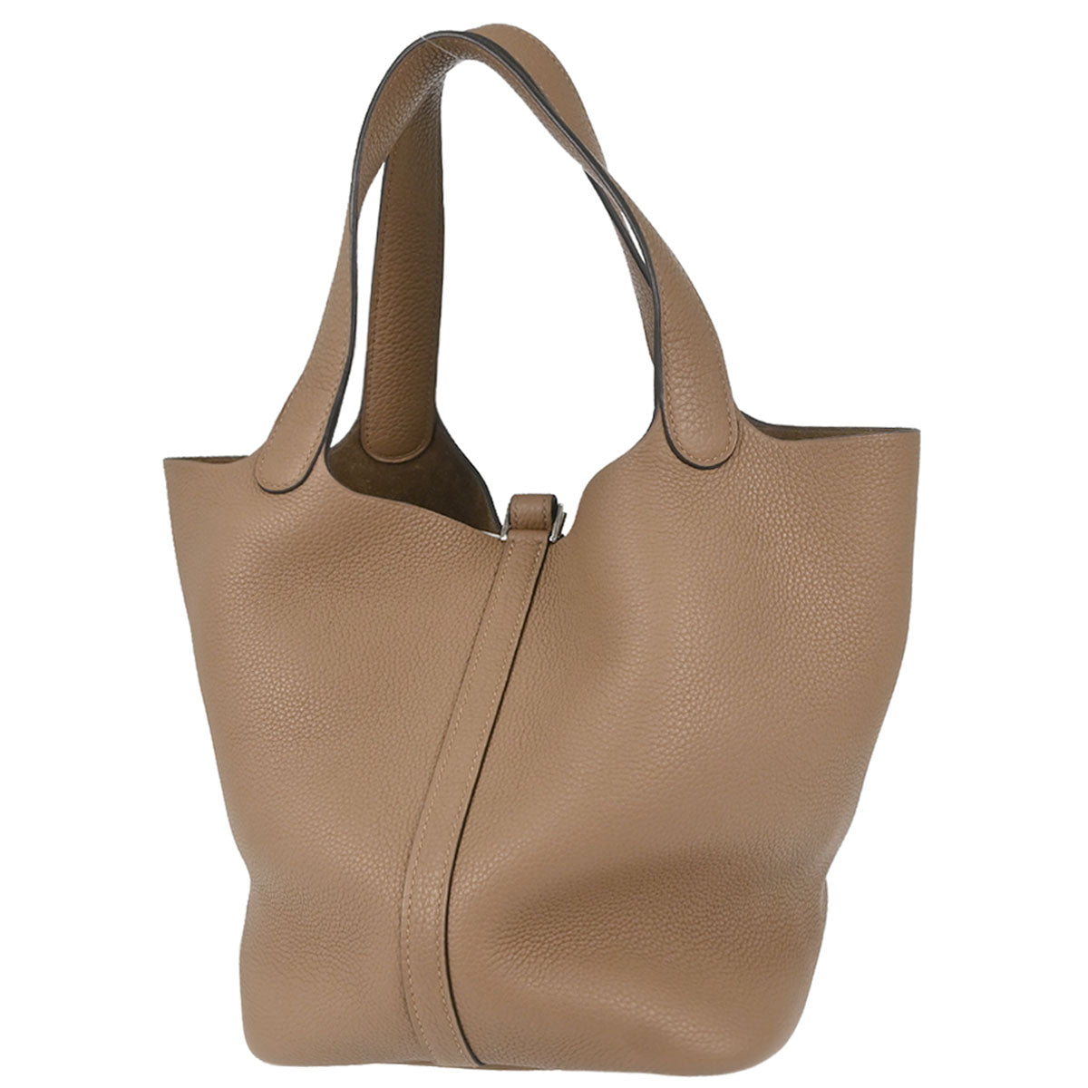Hermes Beige de Weimar Taurillon Picotin Lock 22 MM Handbag