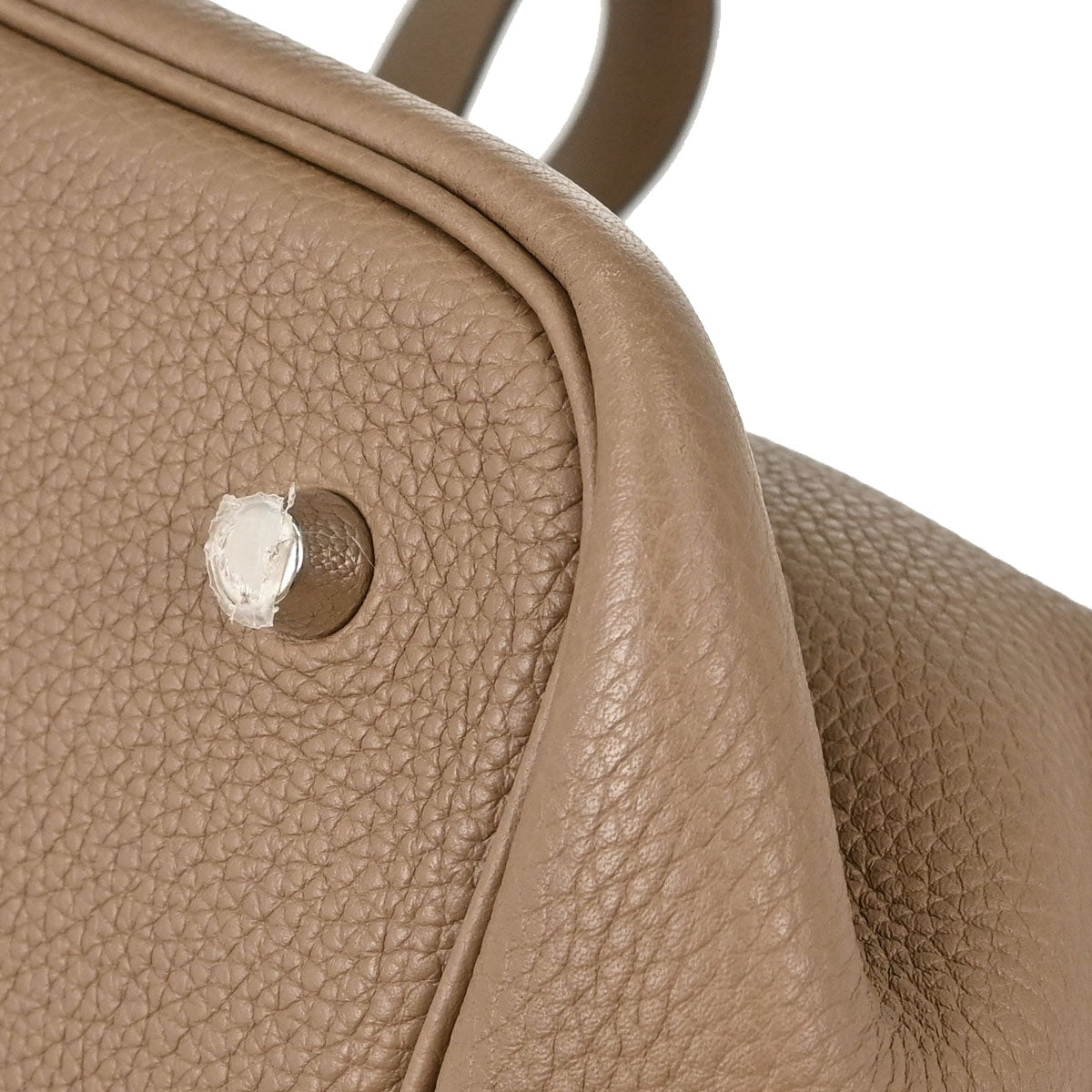 Hermes Beige de Weimar Taurillon Picotin Lock 22 MM Handbag