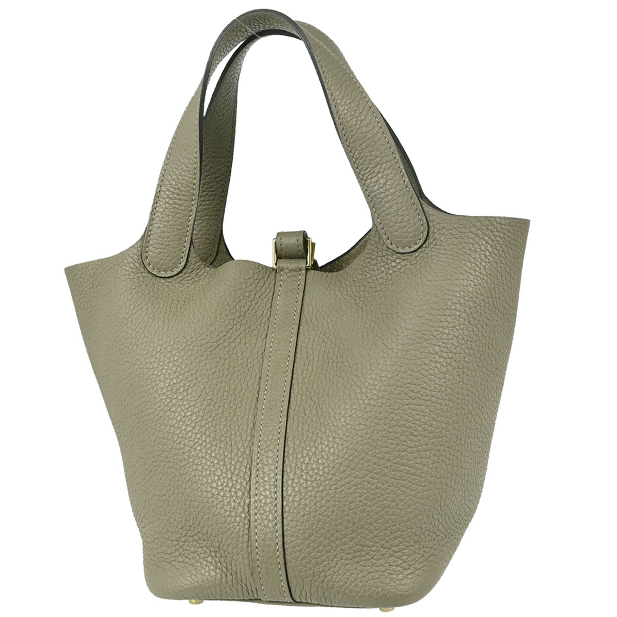 Hermes Sauge Taurillon Clemence Picotin Lock 18 PM Handbag