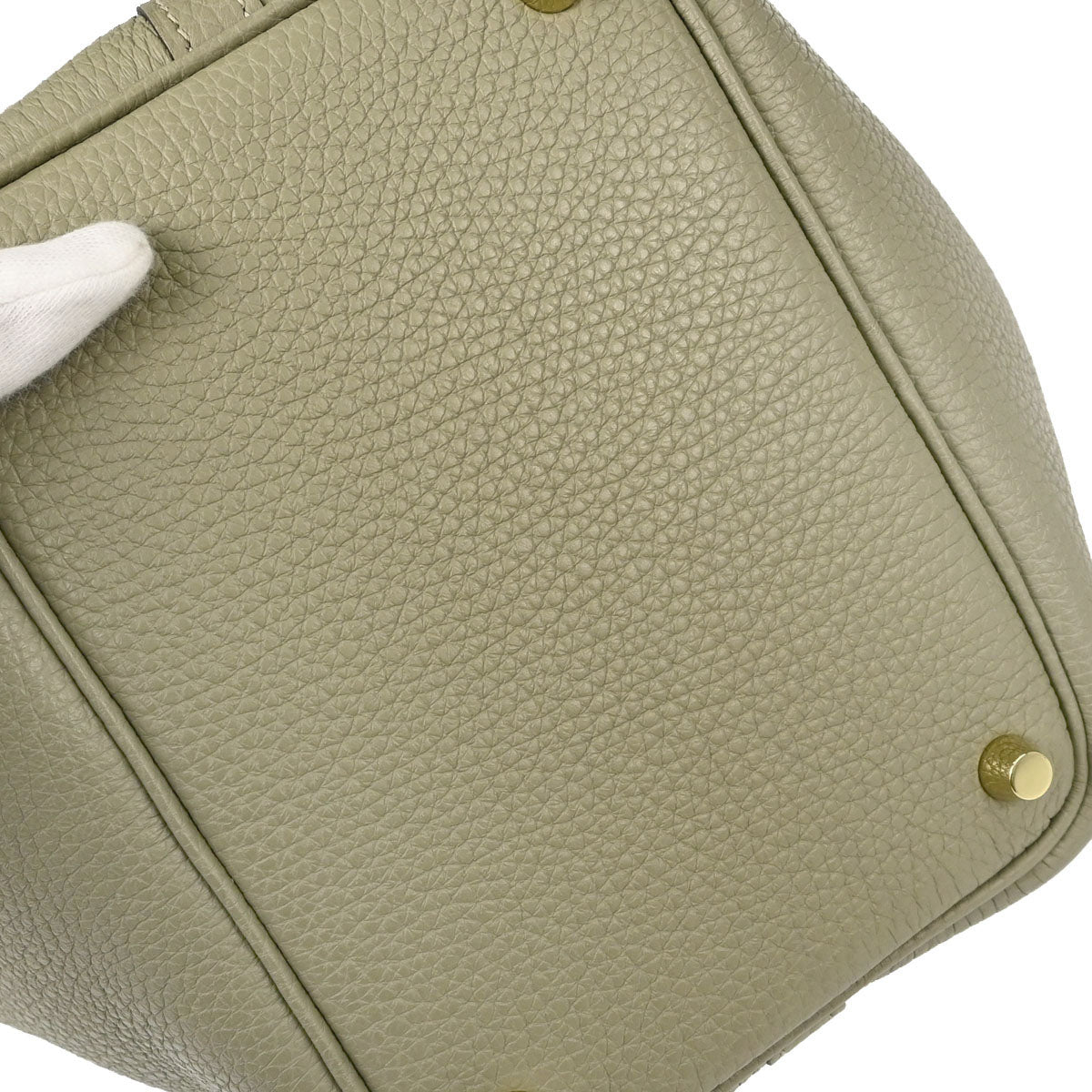 Hermes Sauge Taurillon Clemence Picotin Lock 18 PM Handbag