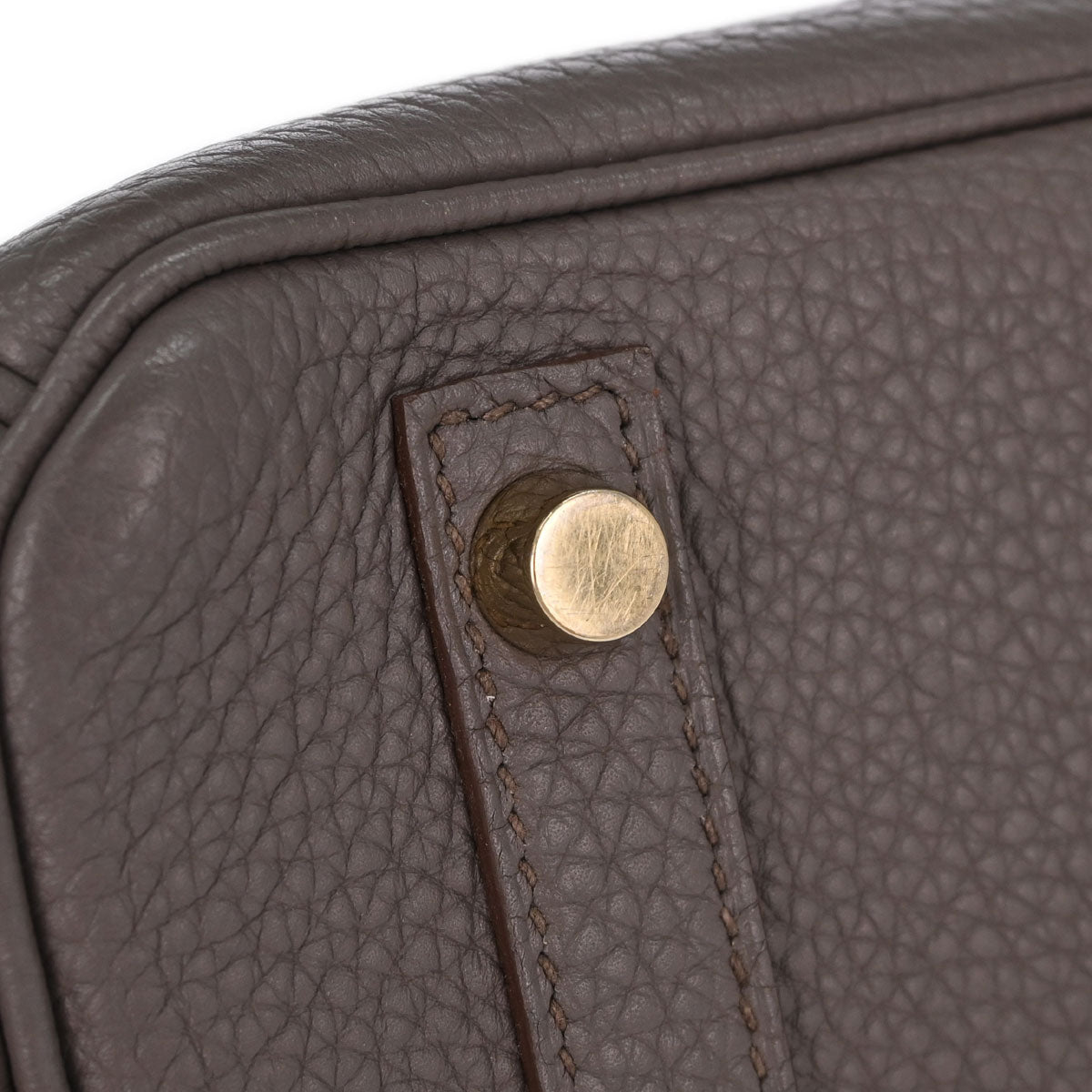 Hermes Etain Togo Birkin 30 Handbag