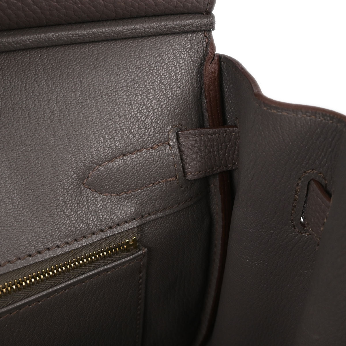 Hermes Etain Togo Birkin 30 Handbag