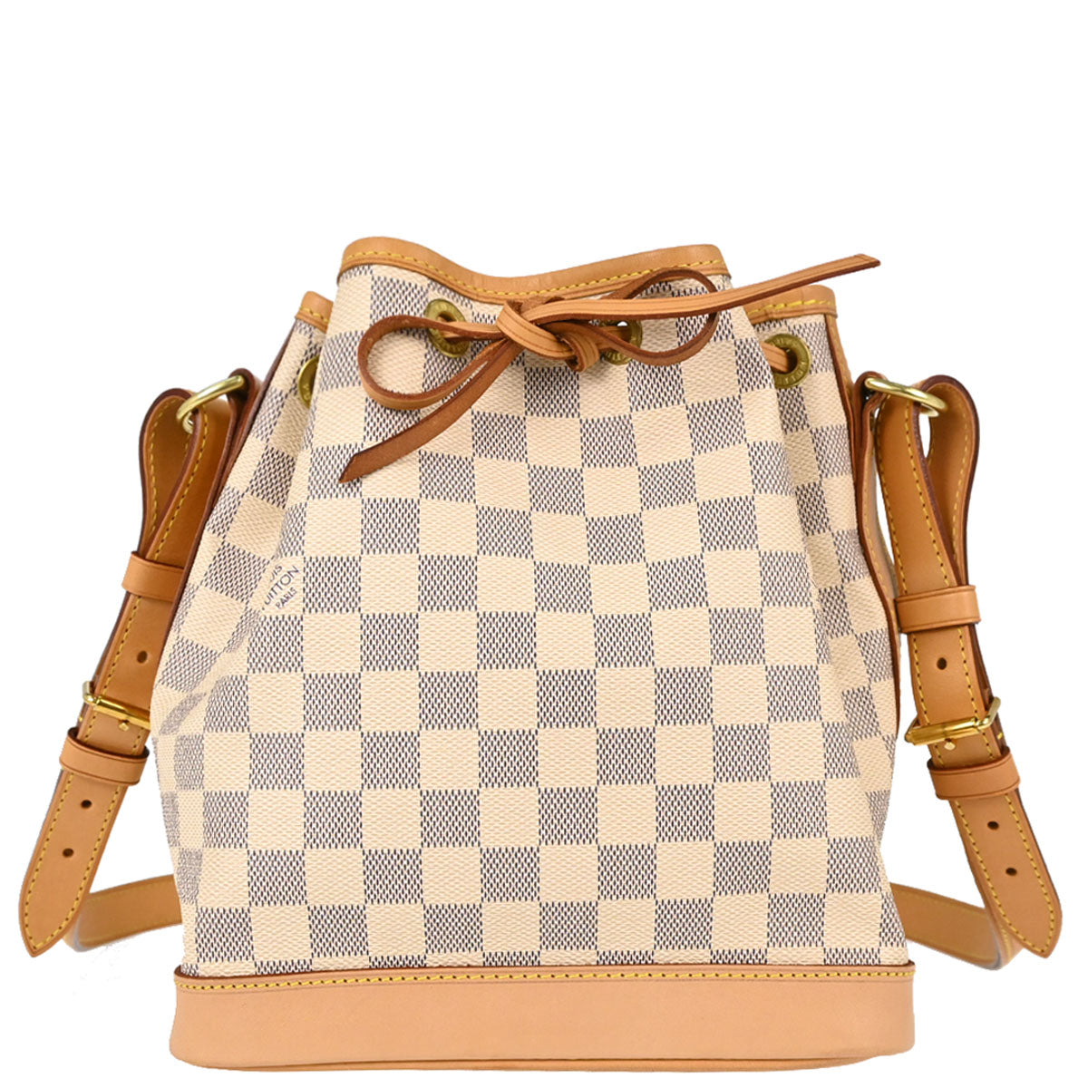 Louis Vuitton Damier Azur Noe BB Bucket Shoulder Bag N41220