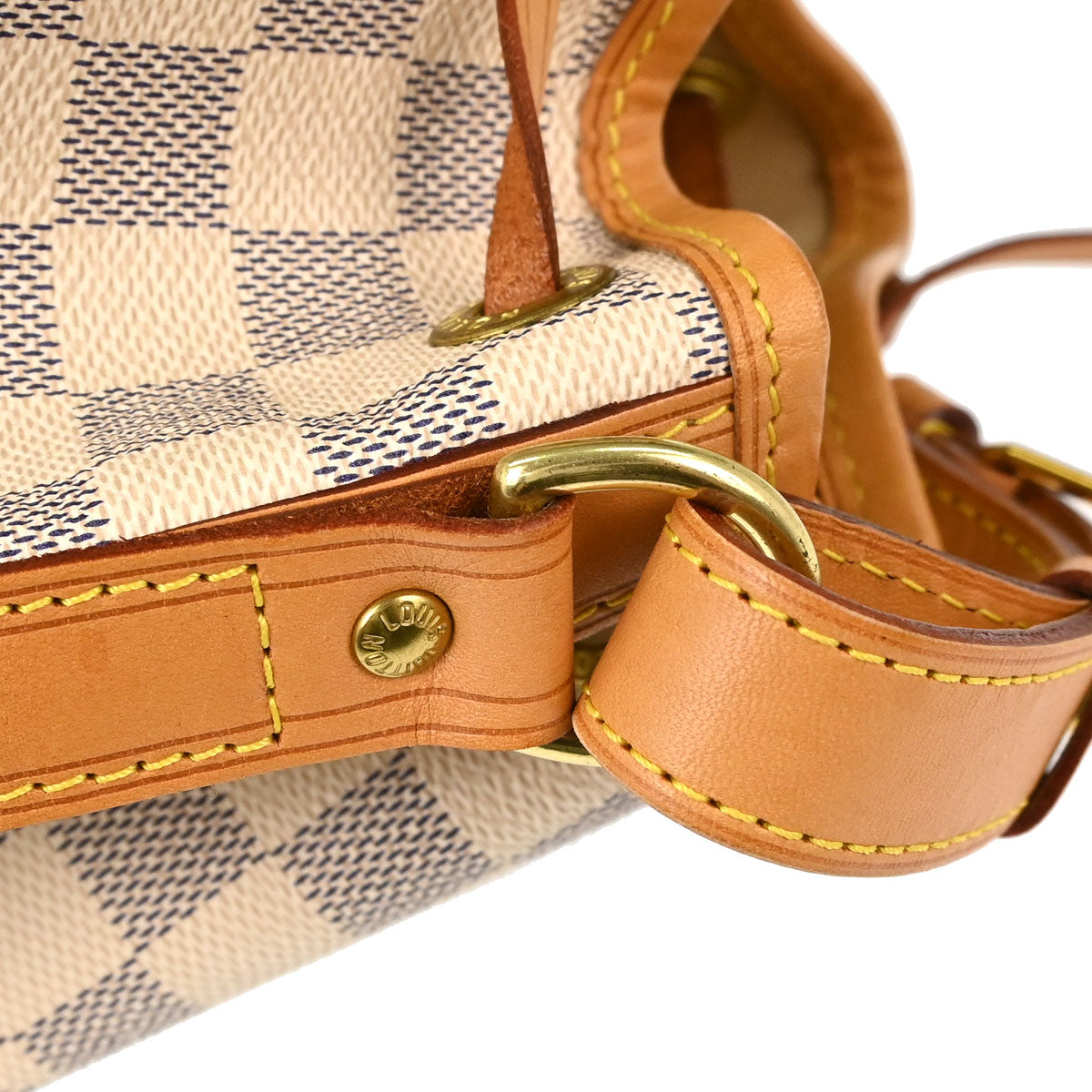 Louis Vuitton Damier Azur Noe BB Bucket Shoulder Bag N41220