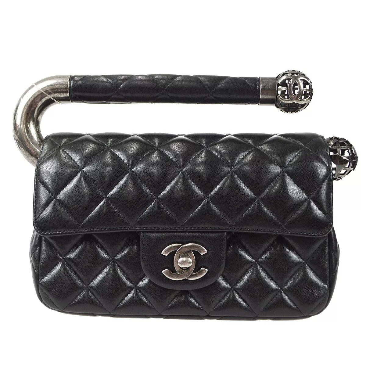 Chanel 2013-2014 Handbag Black Lambskin