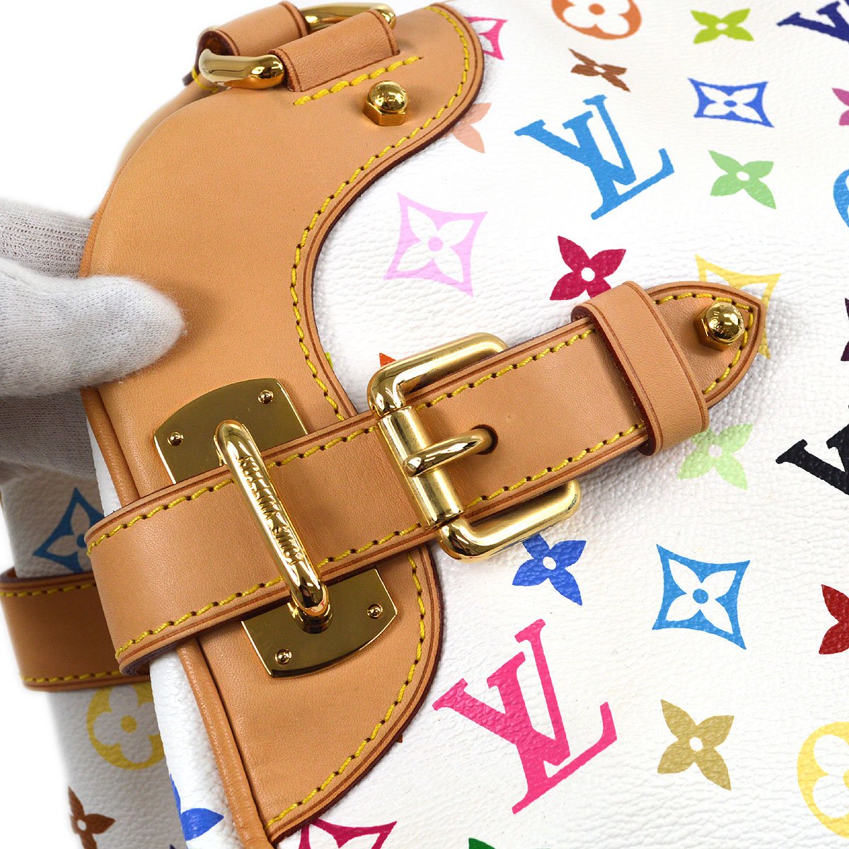 Louis Vuitton 2010 Monogram Multicolor Claudia M40193