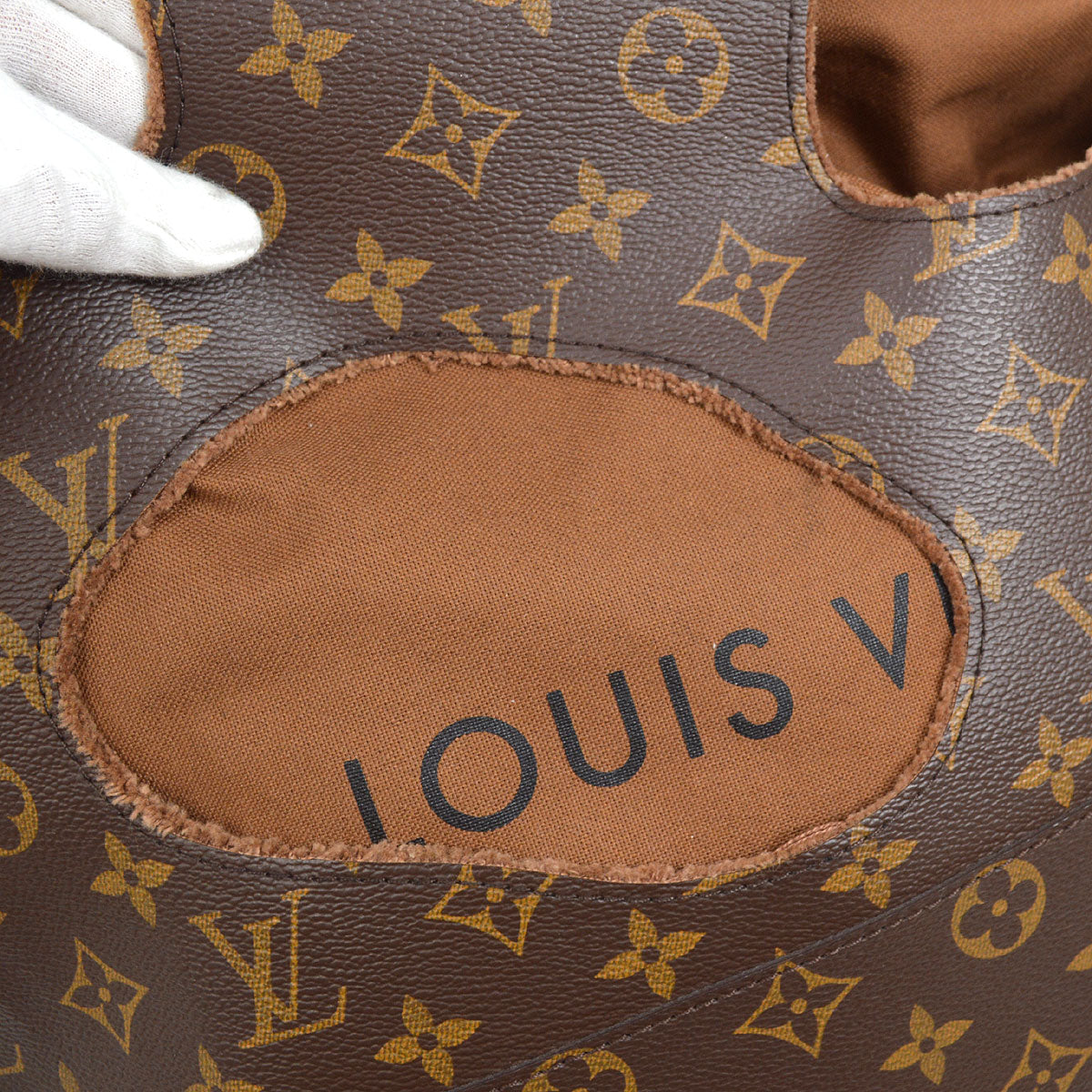 Louis Vuitton x Rei Kawakubo Comme des Garcons 2014 Monogram Bag With Holes M40279