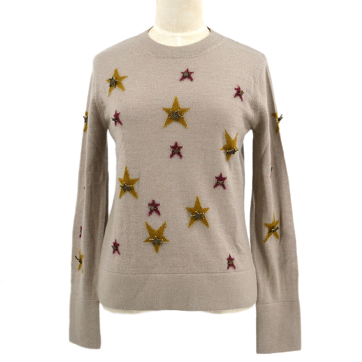 Chanel 2014 star intarsia knit jumper #38