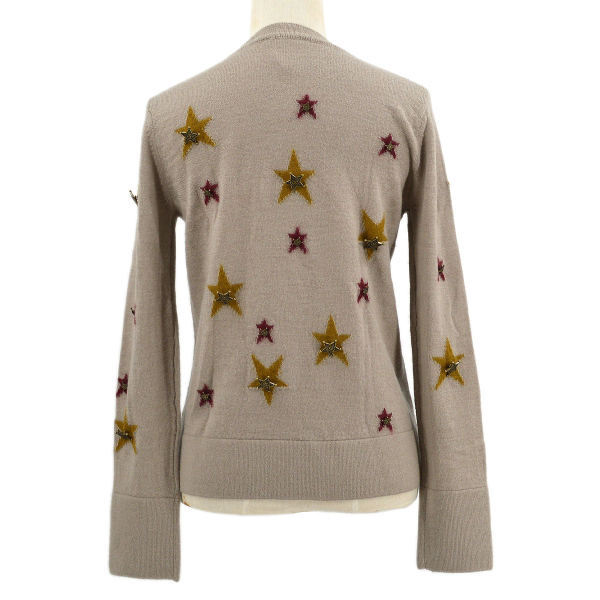 Chanel 2014 star intarsia knit jumper #38