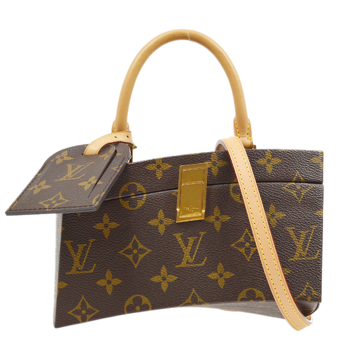 Louis Vuitton * x Frank Gehry 2014 Twisted Box Monogram M40275