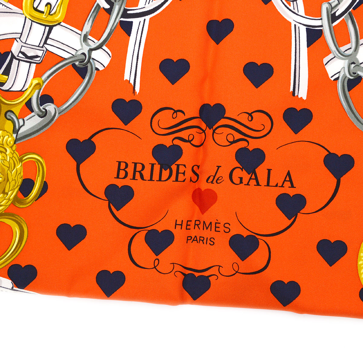 Hermes 2016 Carre 90 Brides De Gala Love by Aline Honore